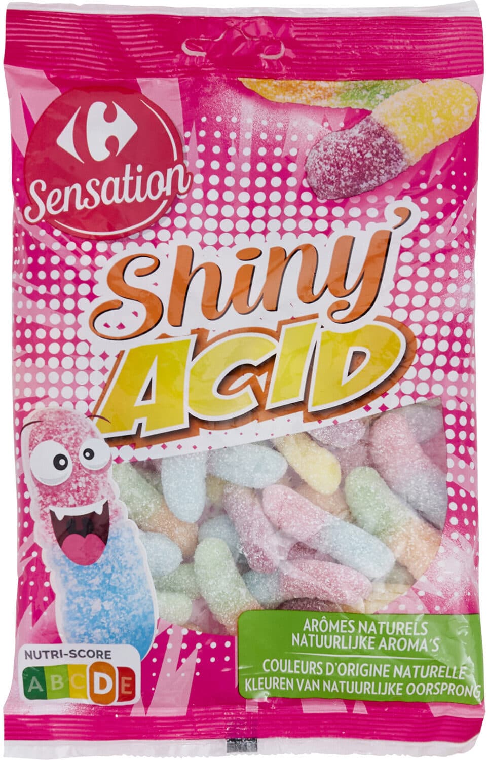 Carrefour Shiny' acid packshot