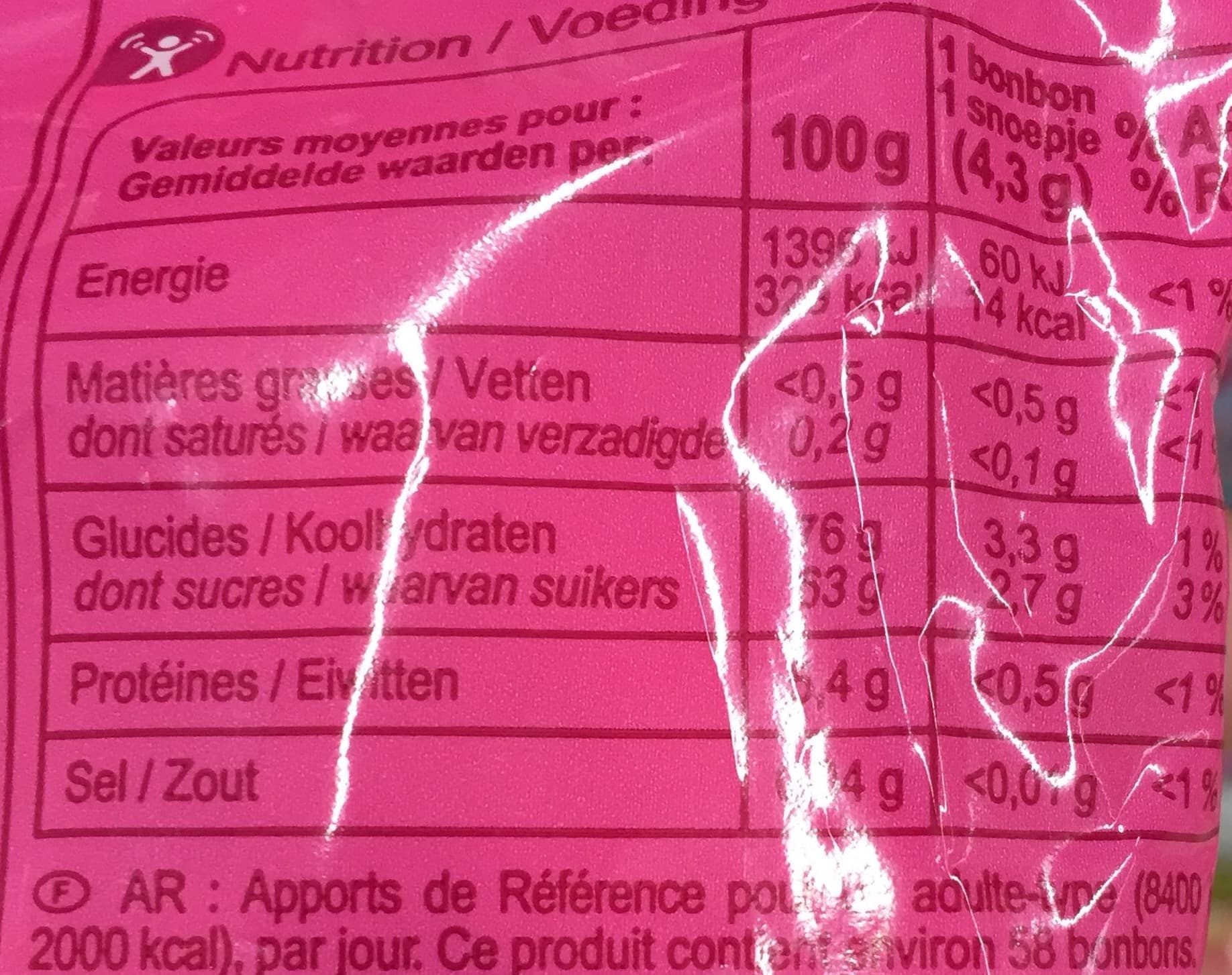 Carrefour Shiny' acid packshot
