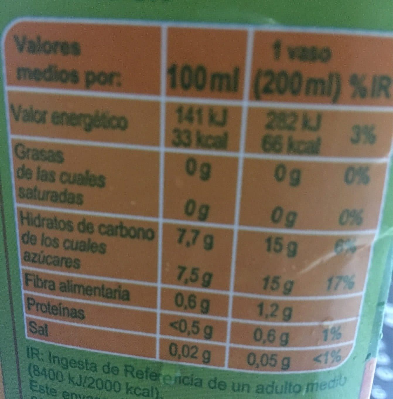 Carrefour Néctar melocotón y uva packshot