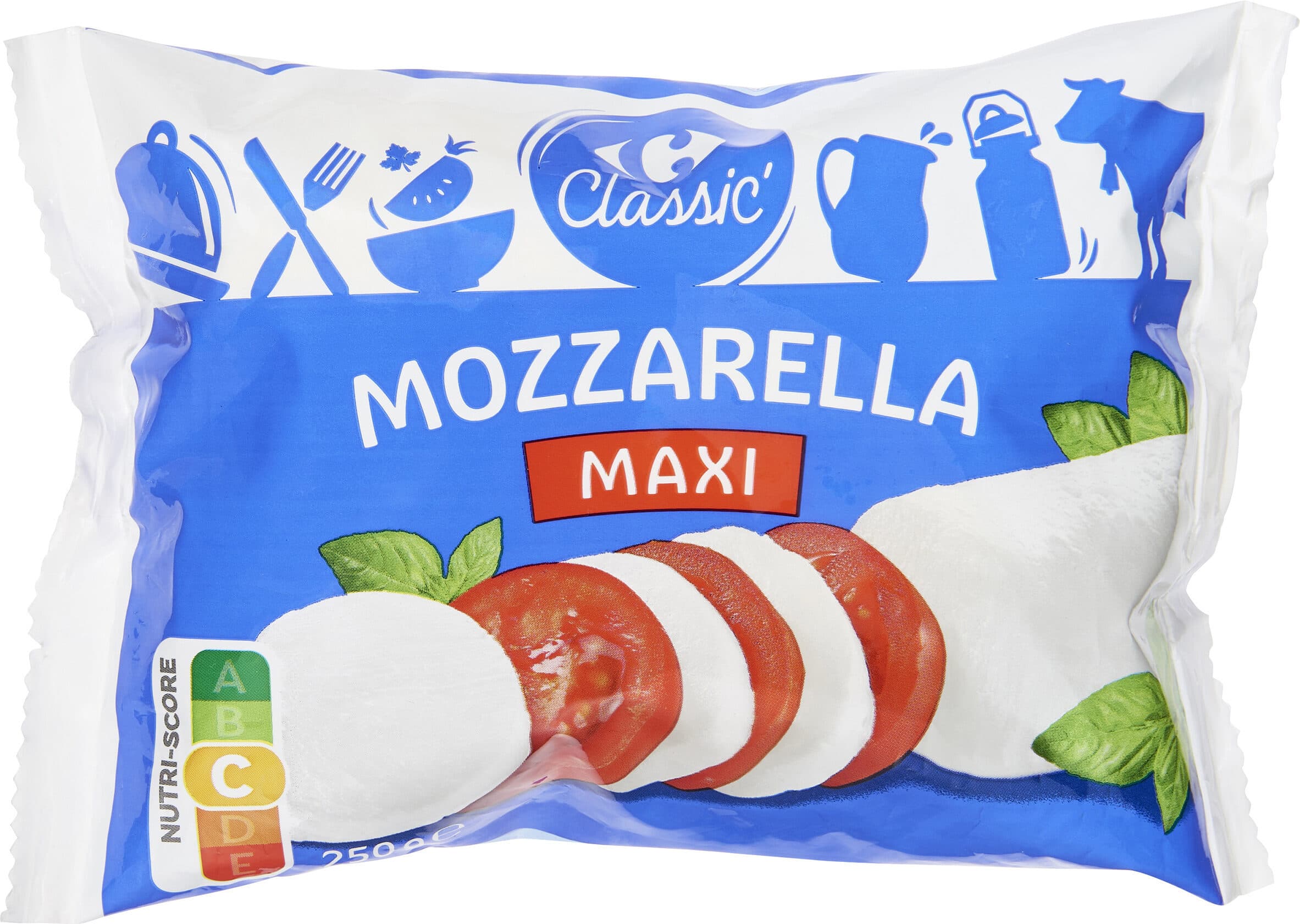 Carrefour Classic Mozzarella packshot