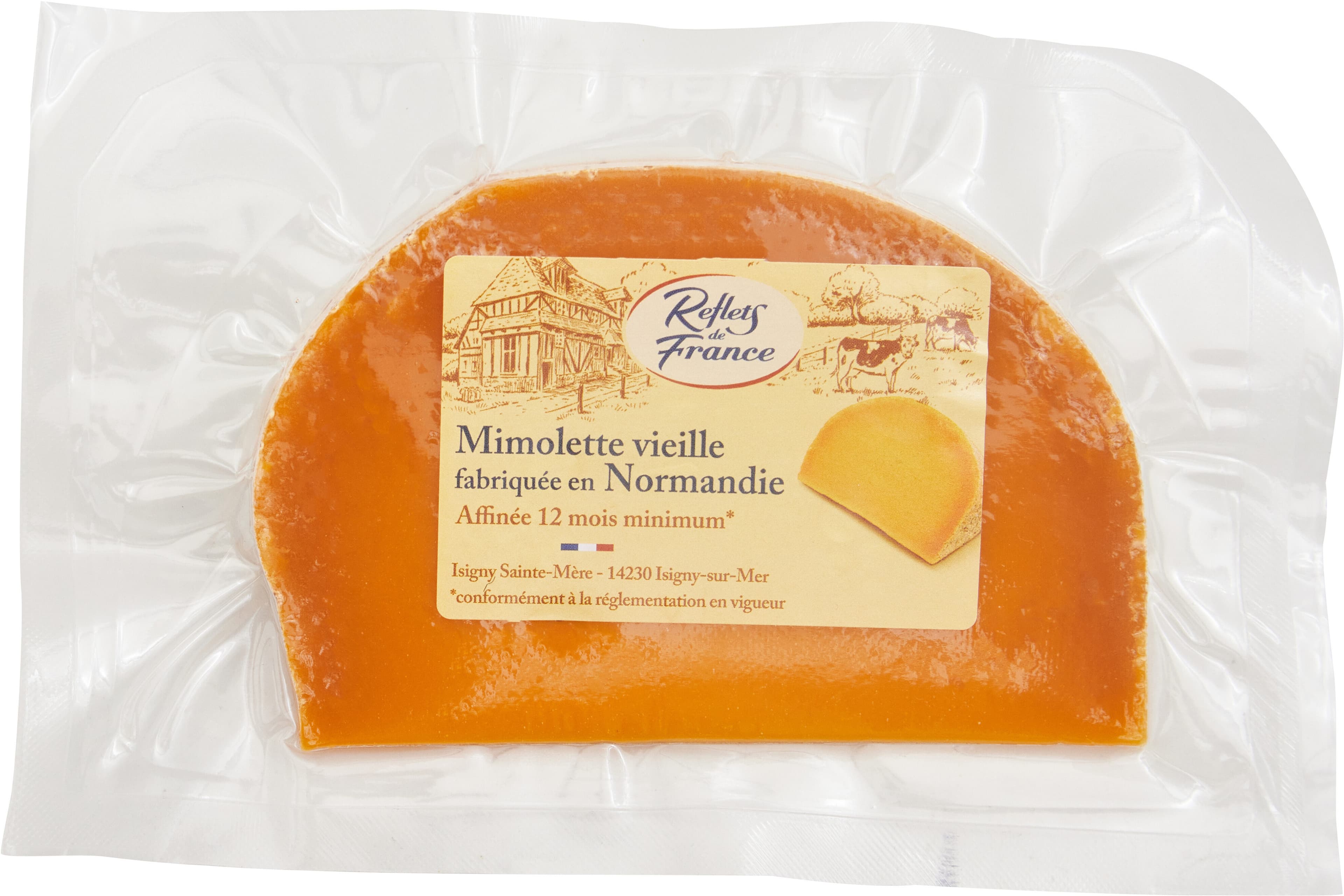 Carrefour Mimiolette vieille fabriquée en Normandie packshot