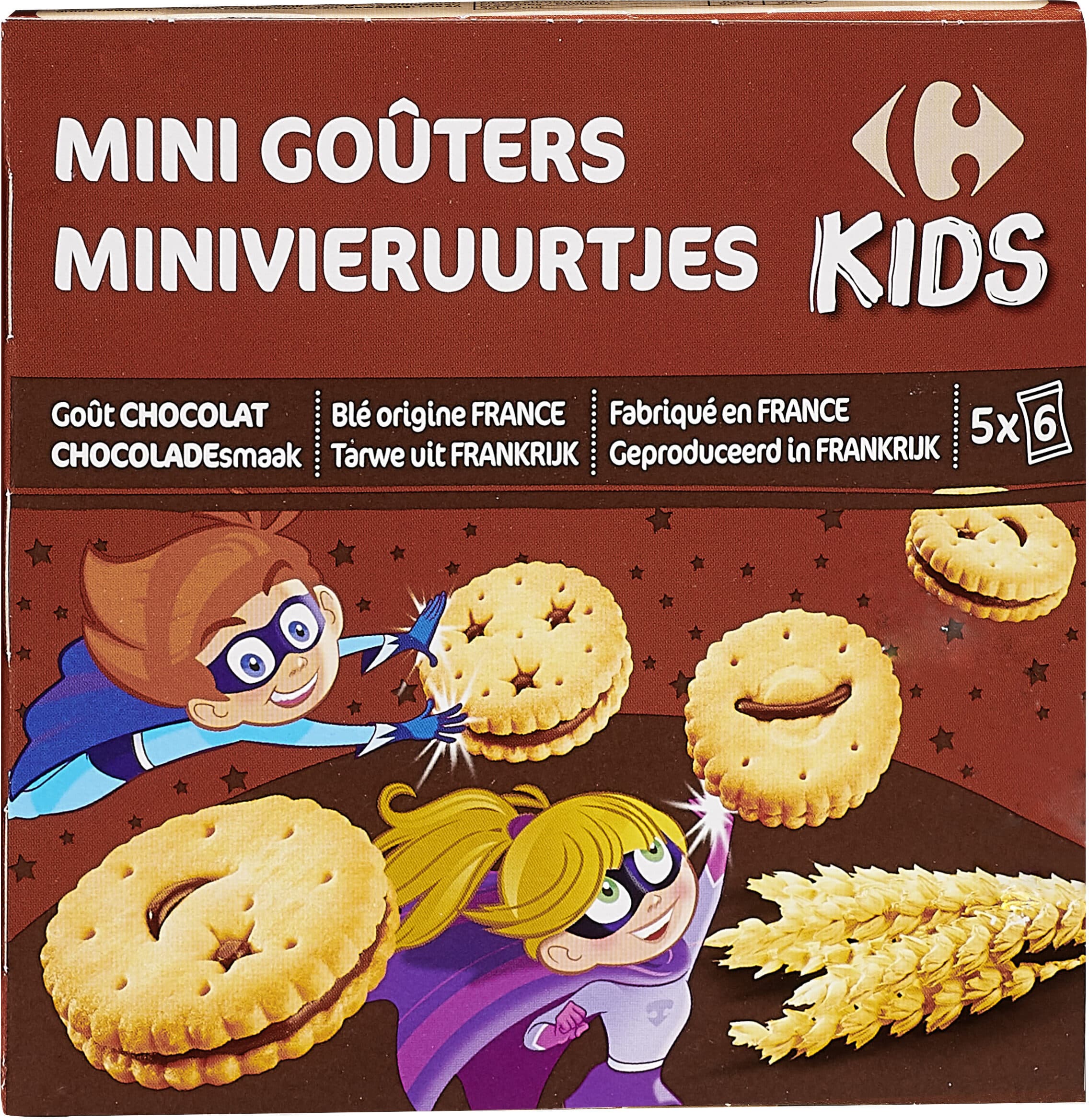 Carrefour Mini Circle Goût chocolat packshot