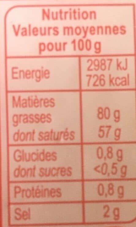 Carrefour Le Beurre de Baratte Demi-sel packshot
