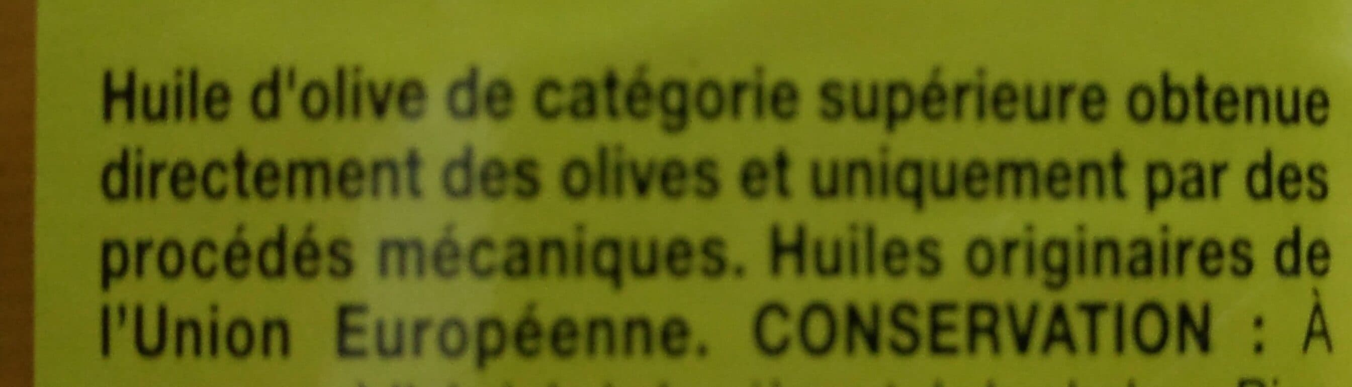 En Cuisine Huile d'olive vierge extra packshot