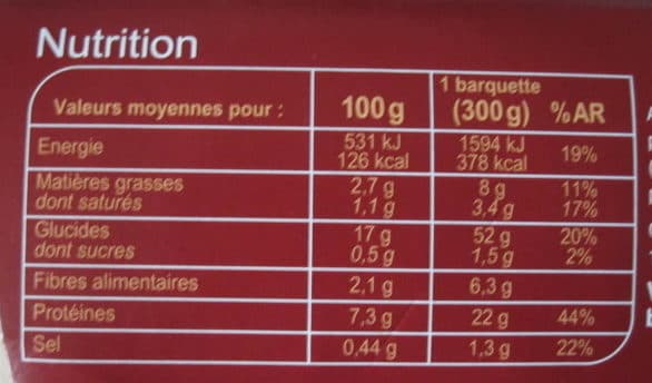 Carrefour Fusilli au Poulet SAUCE AUX CHAMPIGNONS packshot