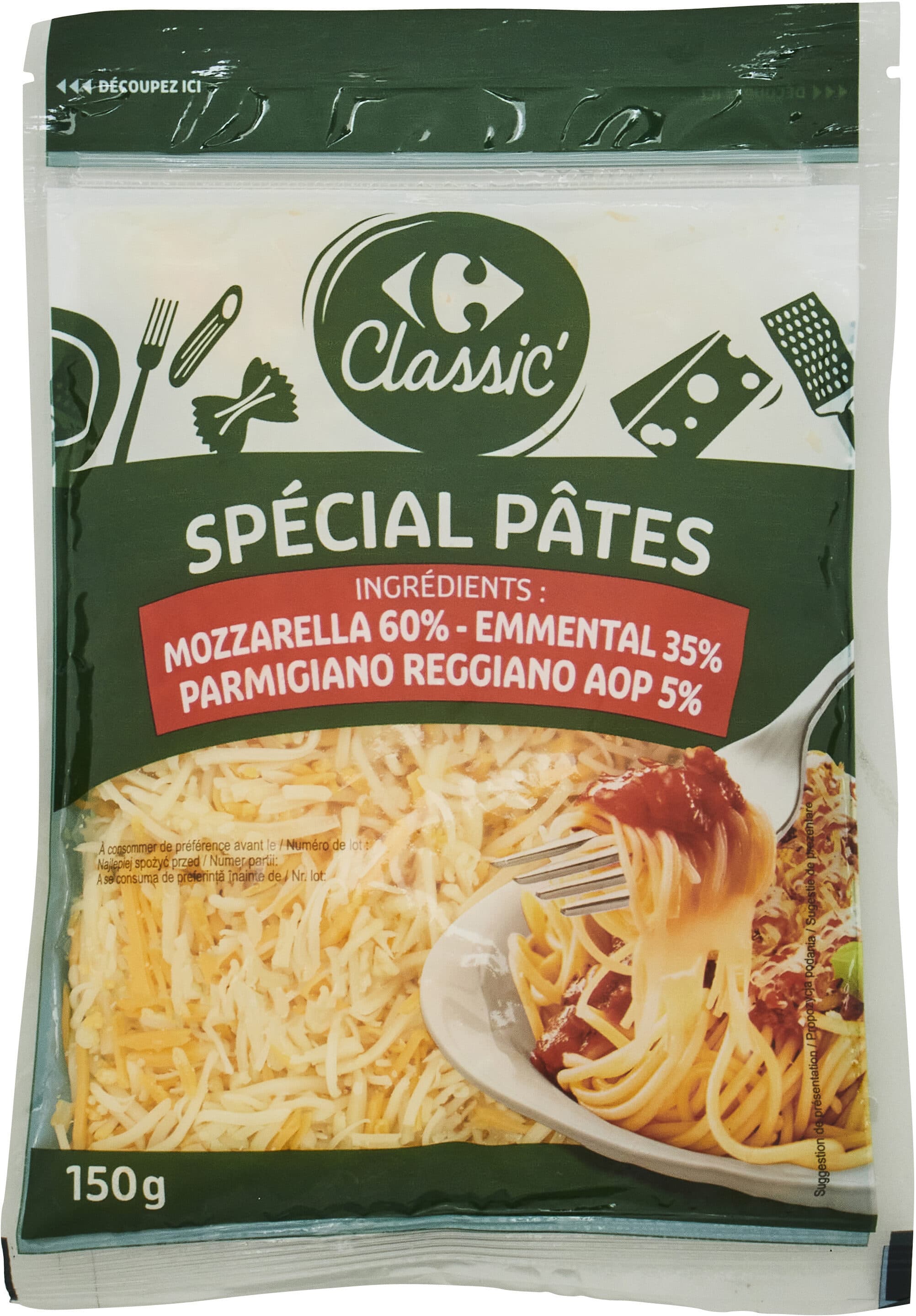 Carrefour Spécial pâtes packshot