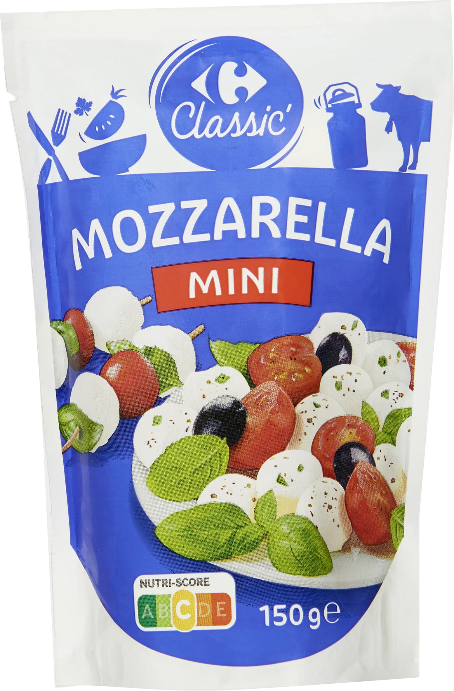 Carrefour Mozzarella packshot