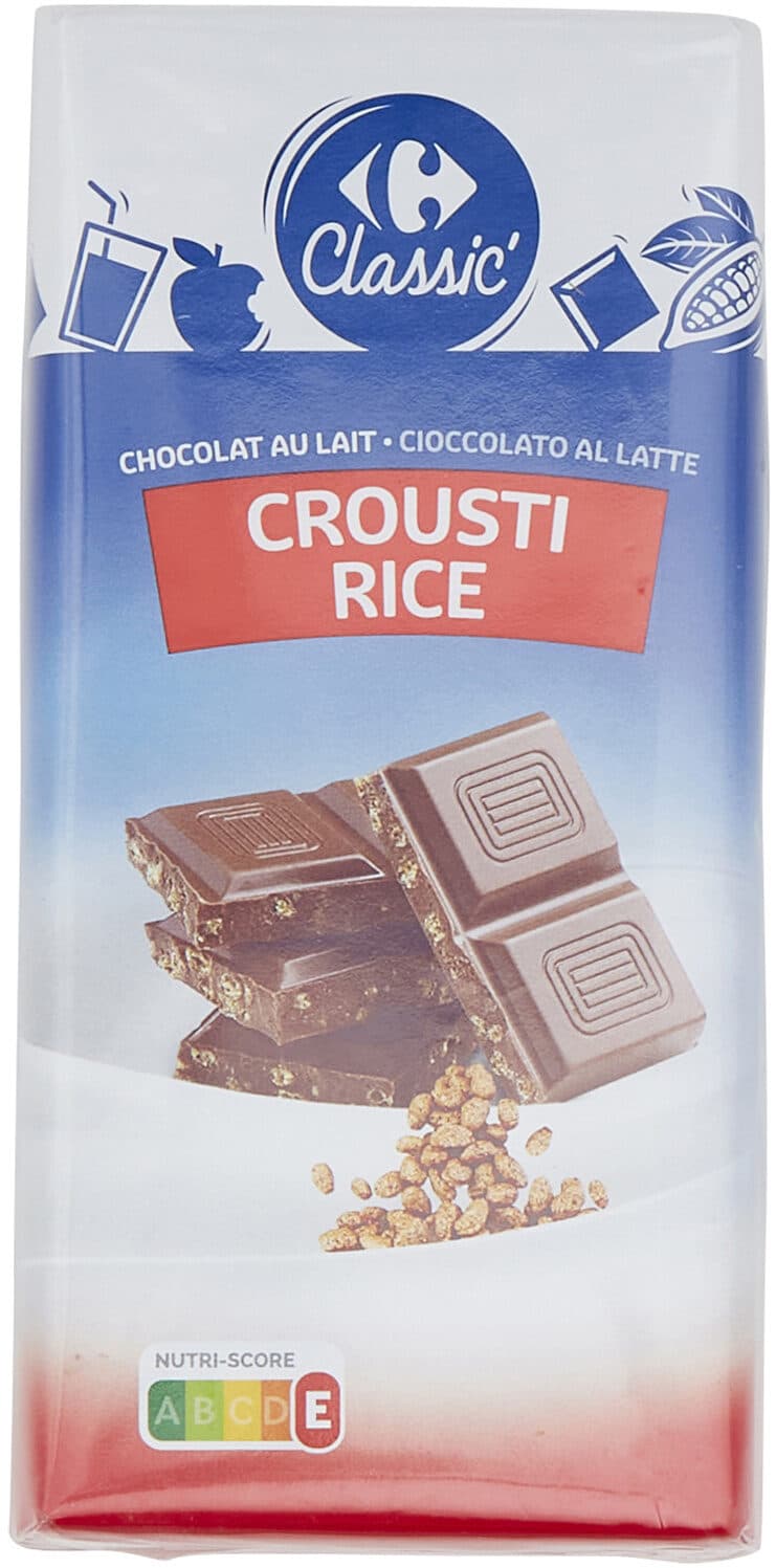 Carrefour Chocolat au LAIT packshot