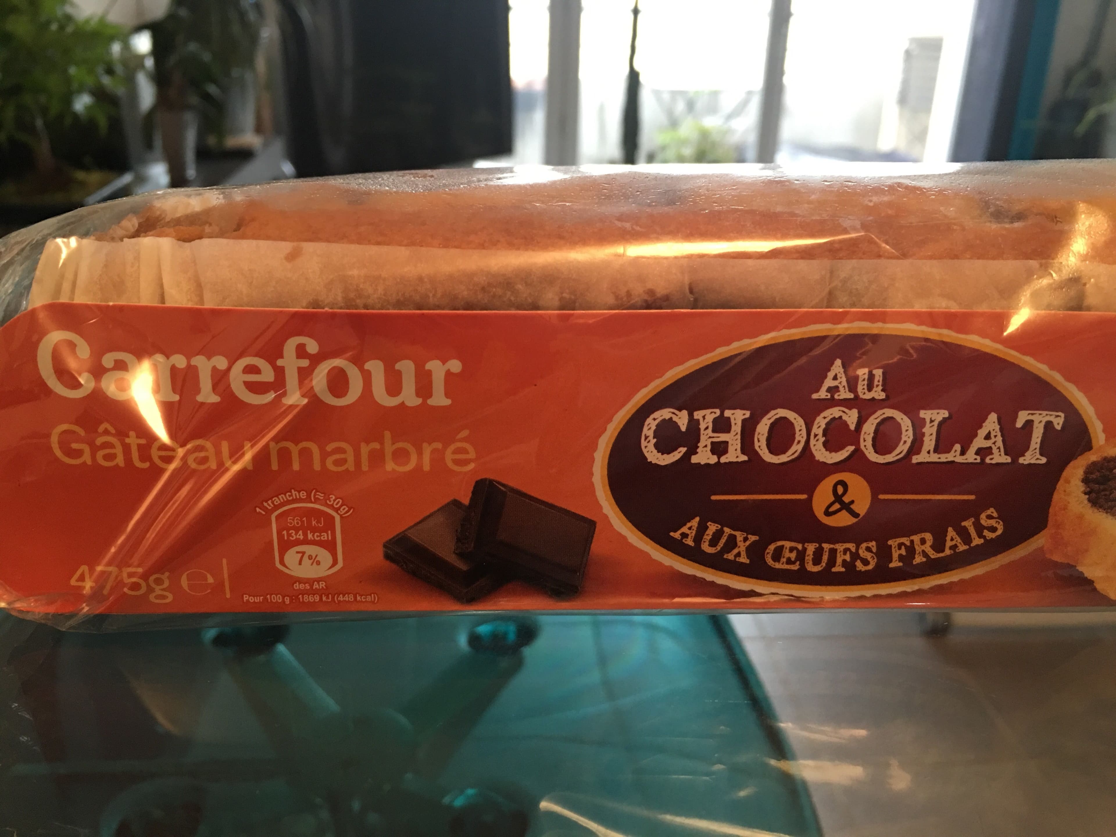Carrefour Gâteau marbré packshot