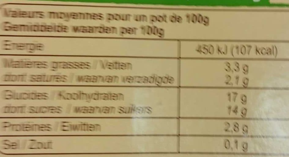 Carrefour BIO Crème dessert vanille packshot