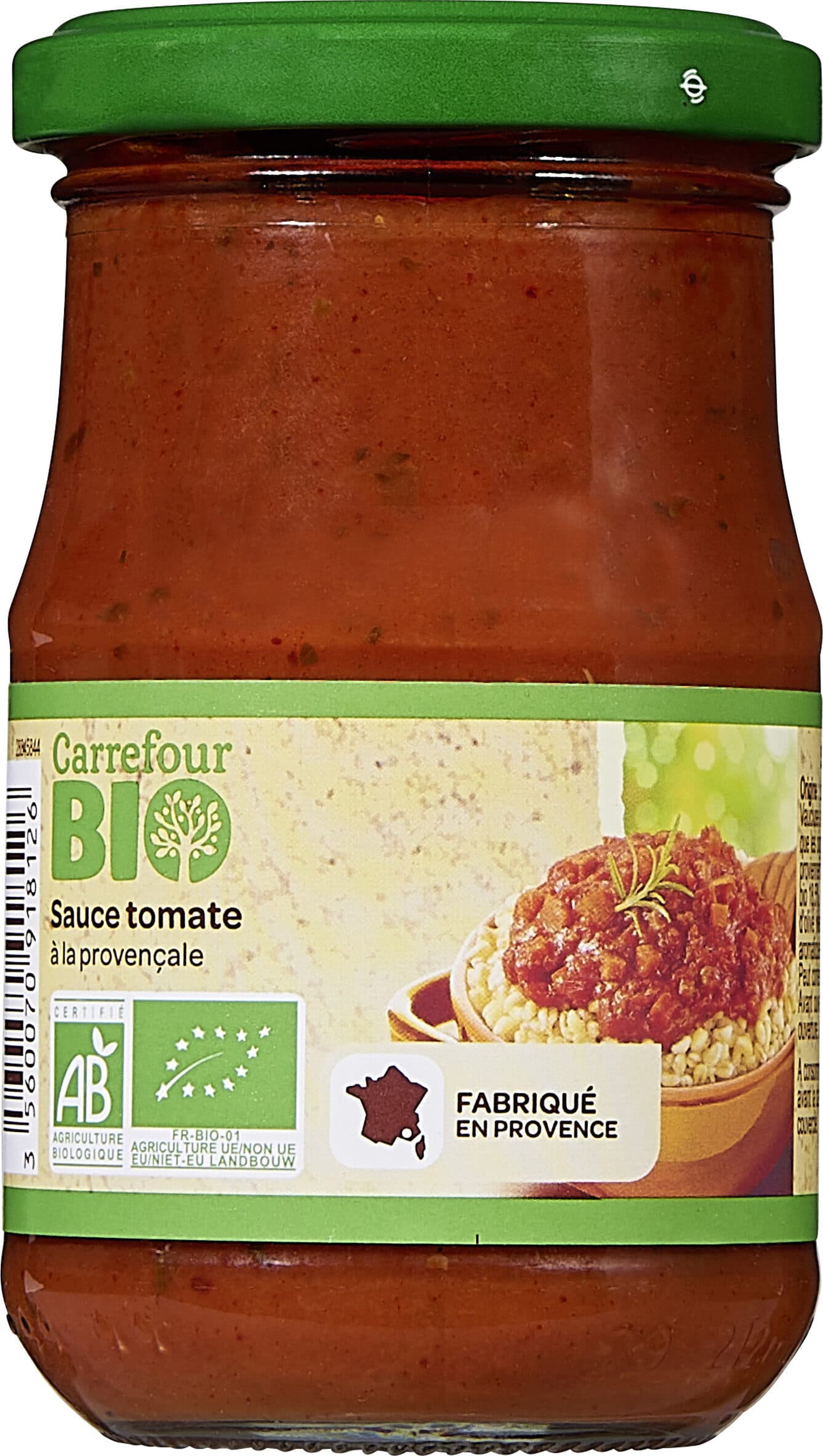 Carrefour BIO Sauce provençale packshot