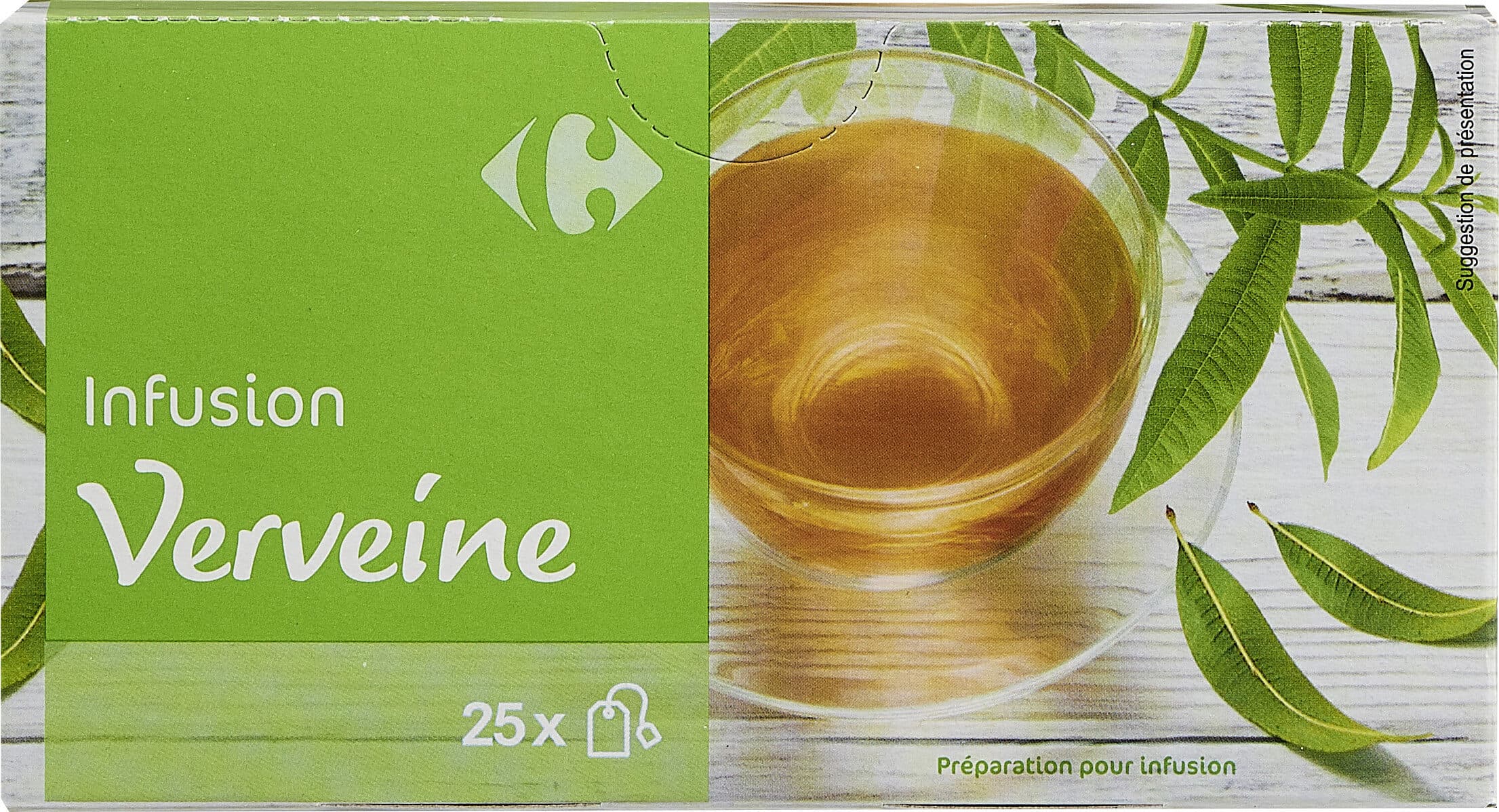Carrefour Infusion verveine packshot