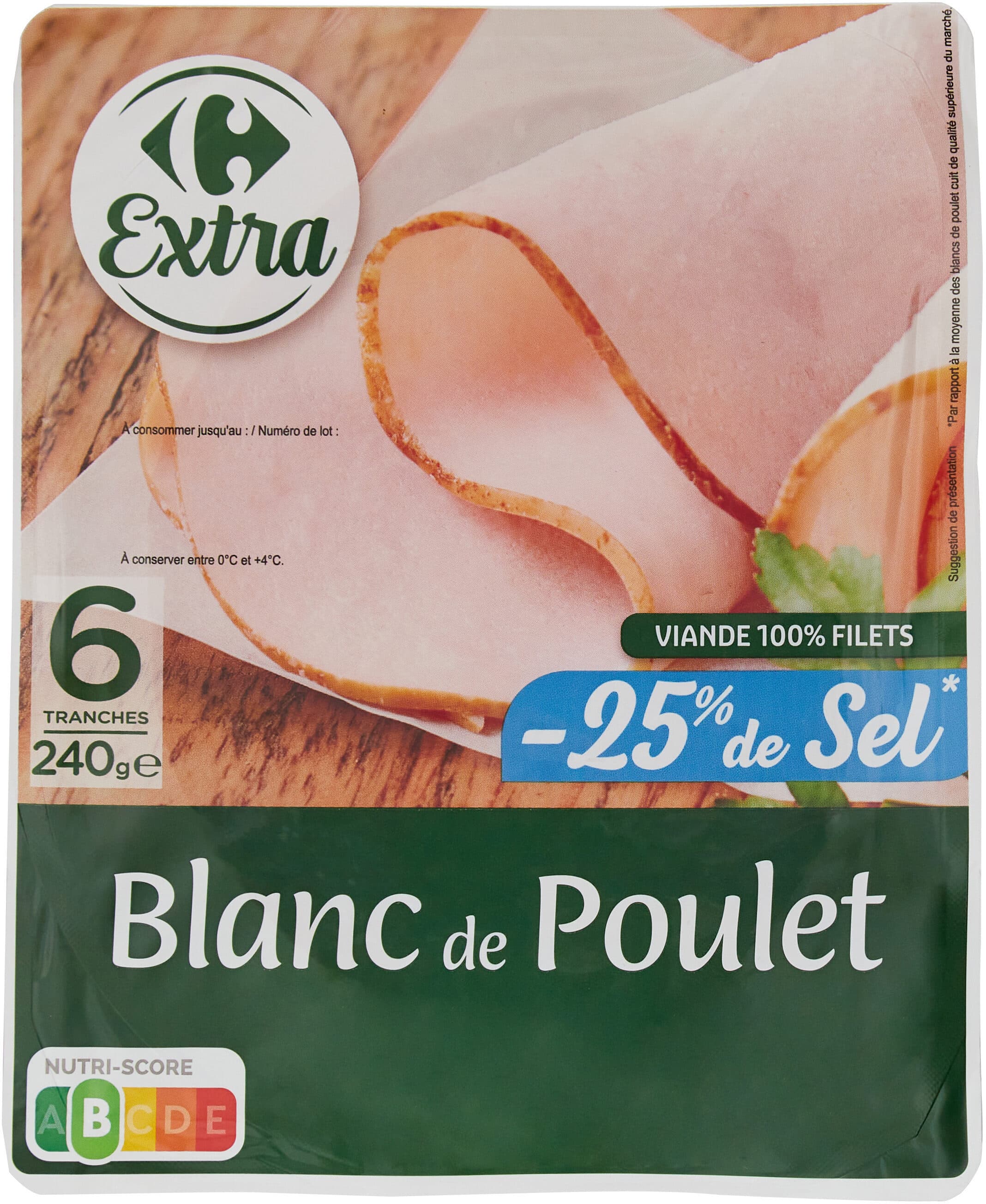 Carrefour Blanc de Poulet packshot