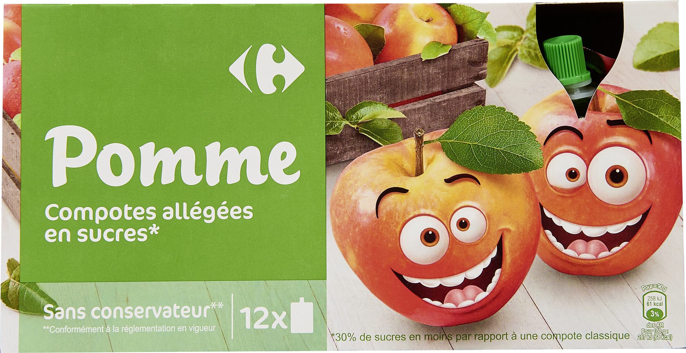 Carrefour FRUIT &Cie POMME packshot