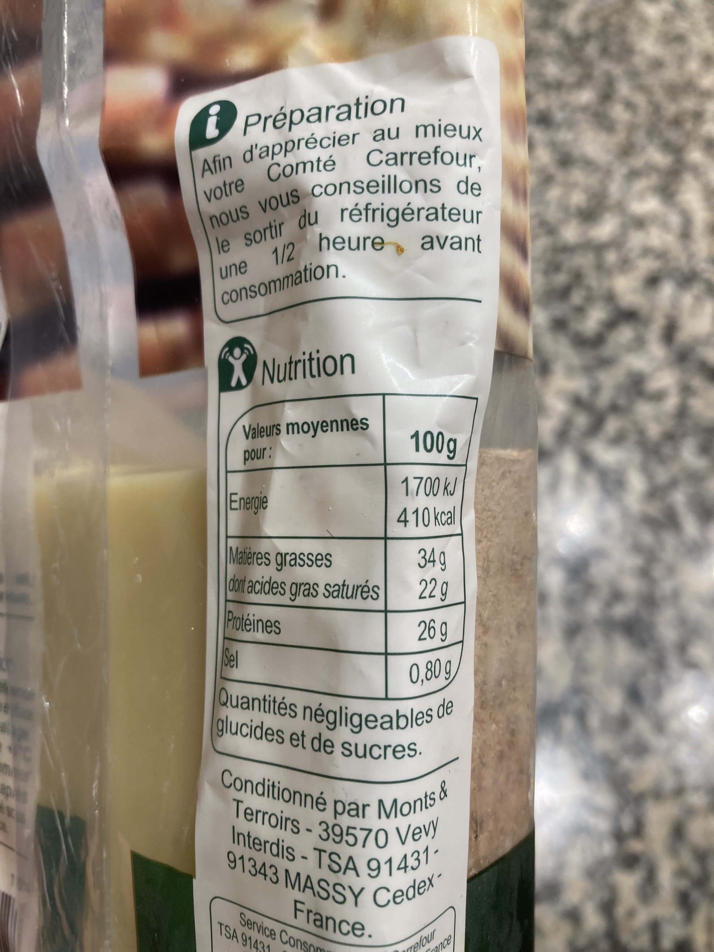 Carrefour Comte packshot