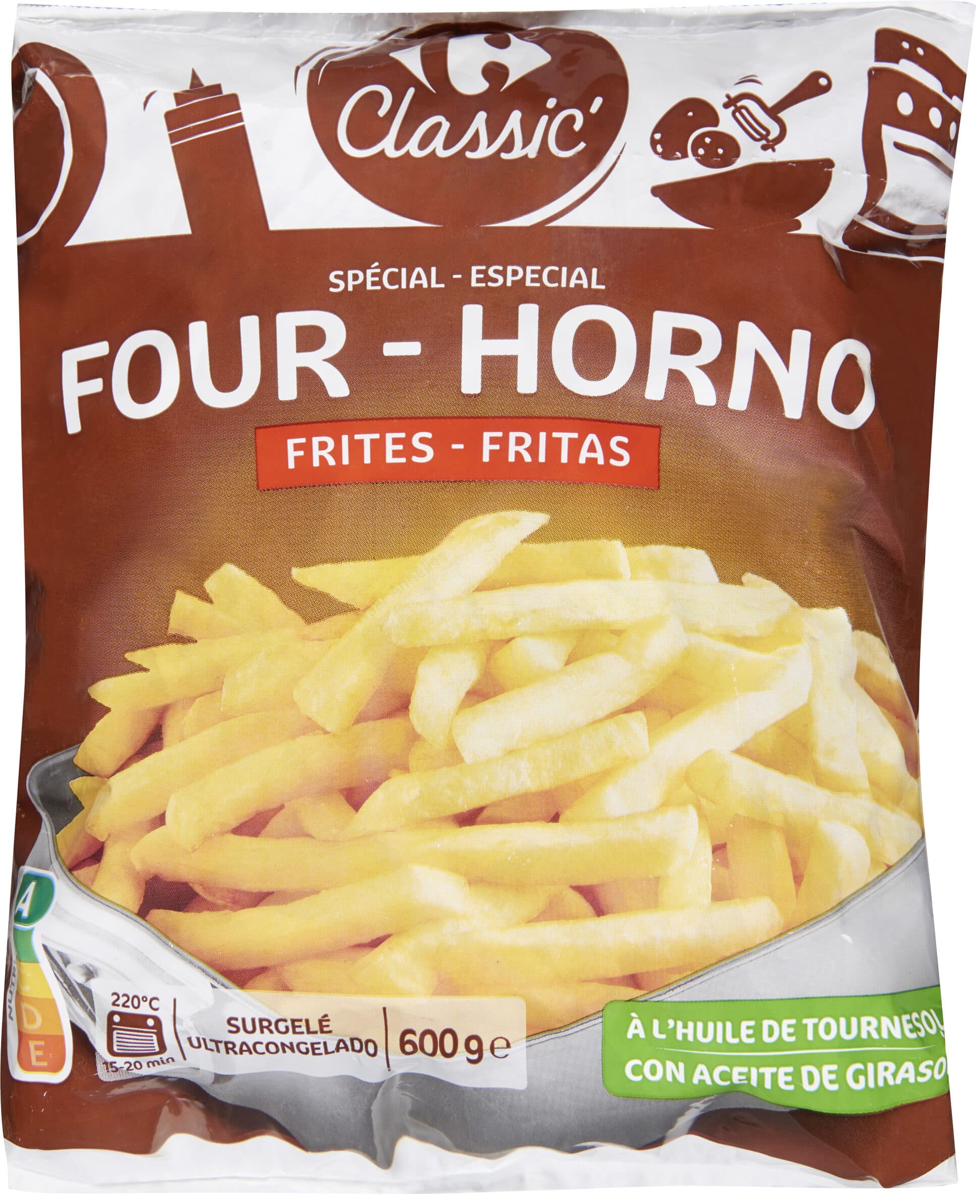Classic' Patatas fritas especial horno packshot