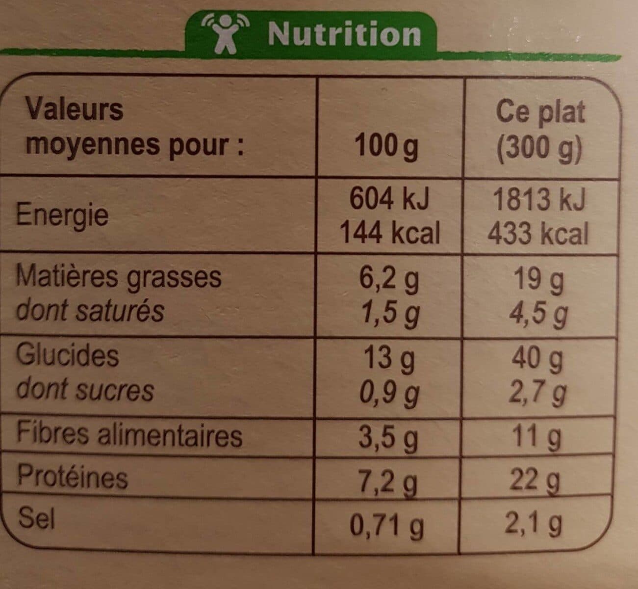 Carrefour BIO Filet de truite à la fondue de poireaux packshot