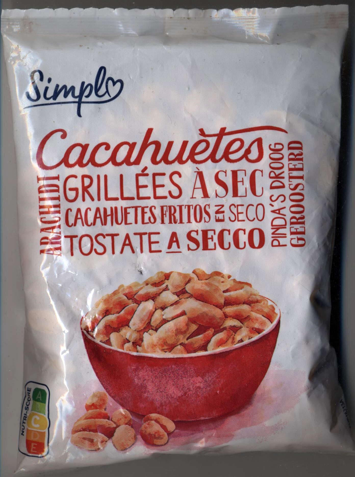 PRODUITS BLANCS Cacahuètes grillées à sec packshot