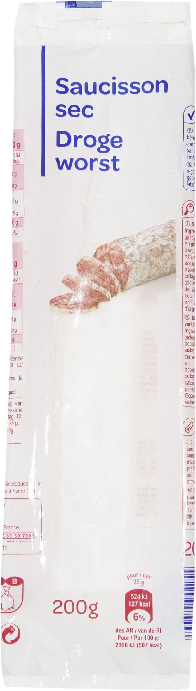 Saucisson sec Saucisson sec packshot