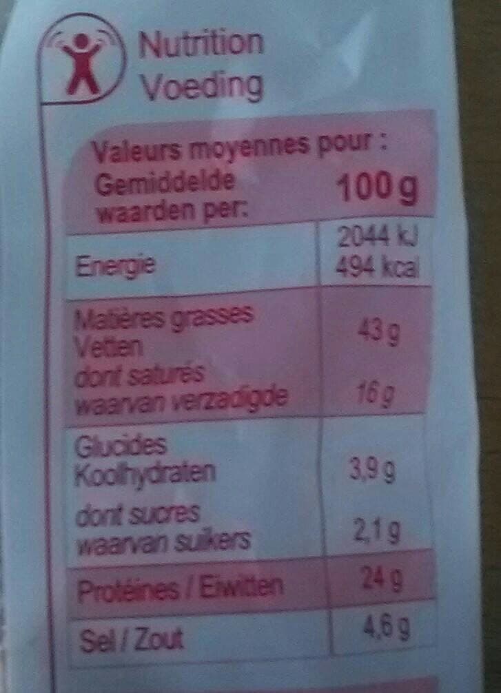 Saucisson sec Saucisson sec packshot