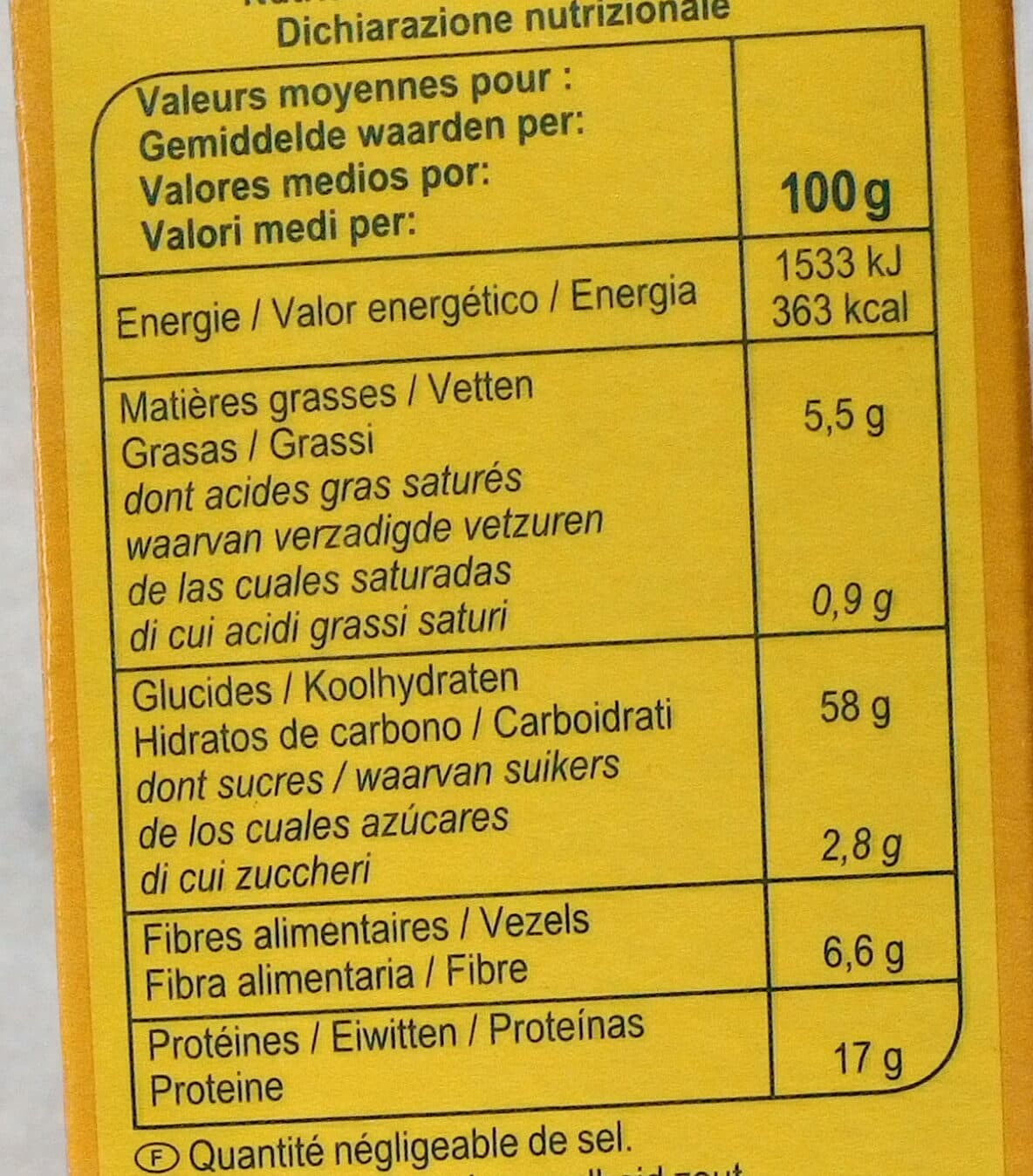 Carrefour Semoule & Soja Avoine & orge packshot