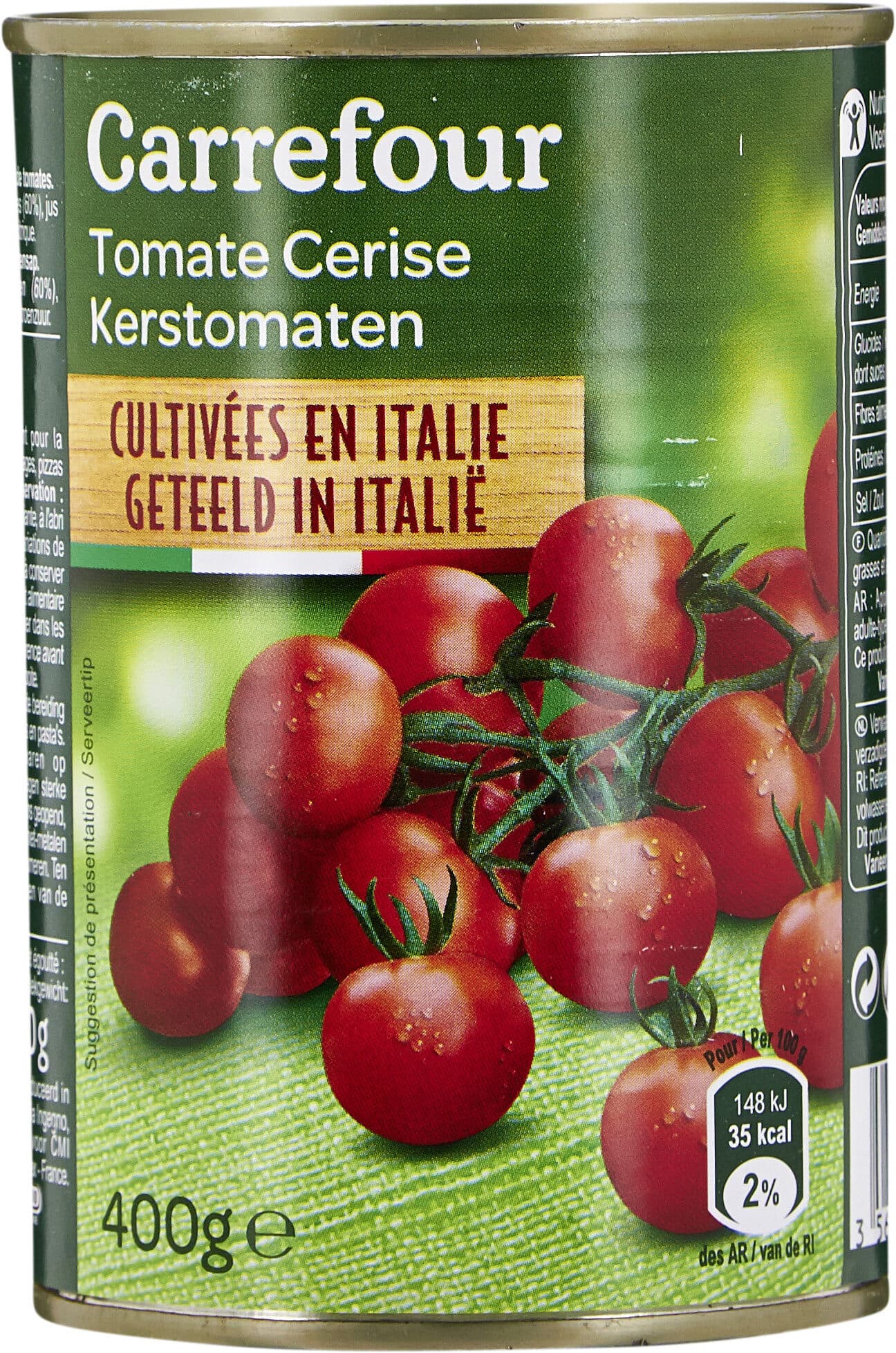Carrefour Tomates cerises Au jus packshot