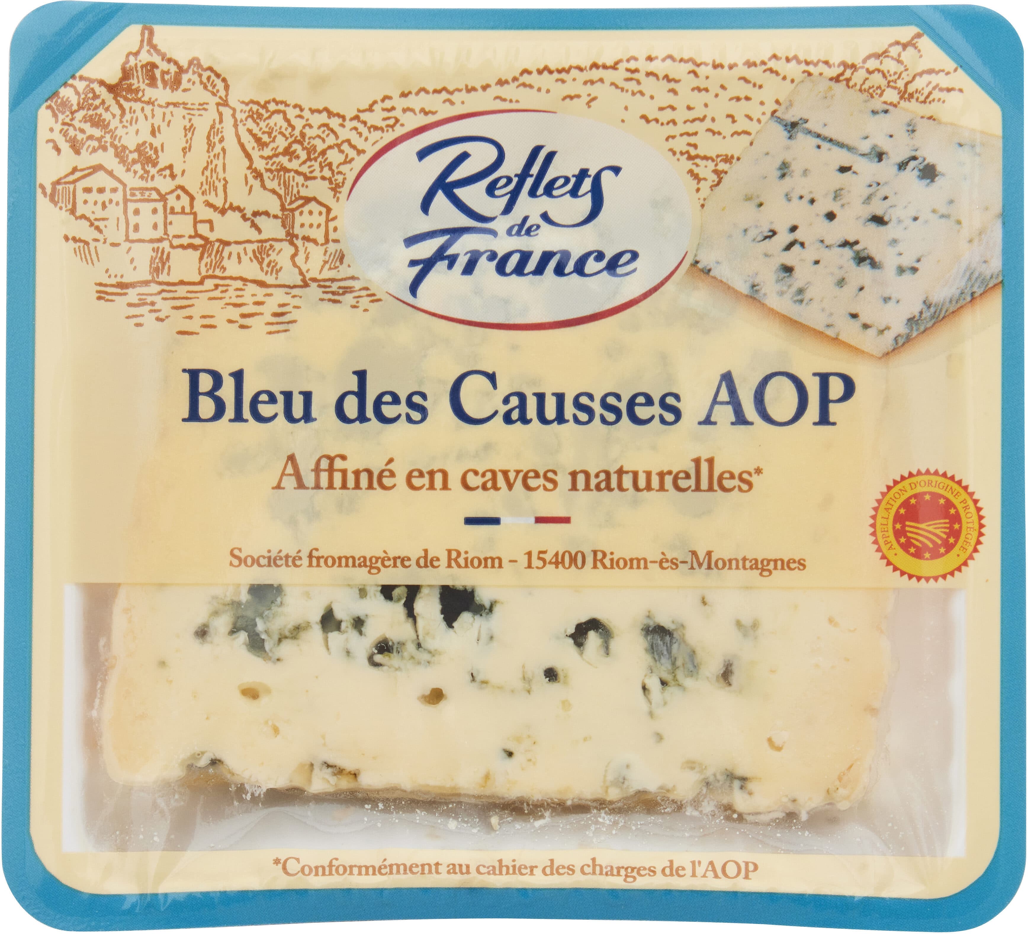 Carrefour Bleu des Causses AOP packshot
