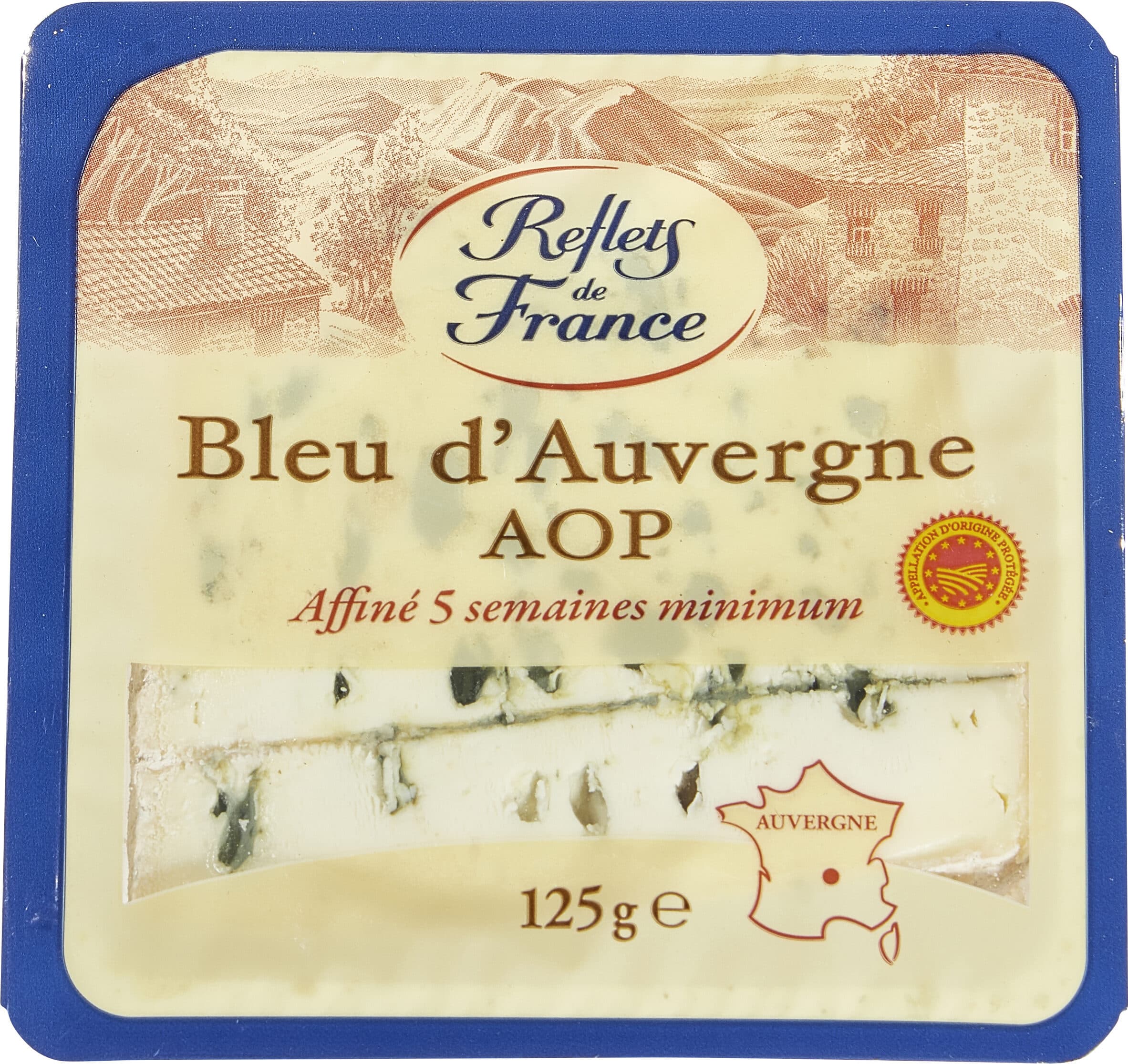 Carrefour Bleu d'Auvergne AOP packshot