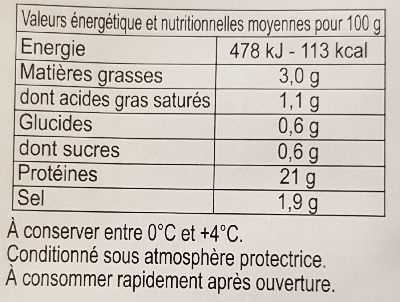 Carrefour Jambon cuit A l'étouffée Sans traitement antibiotique dès la fin du sevrage packshot
