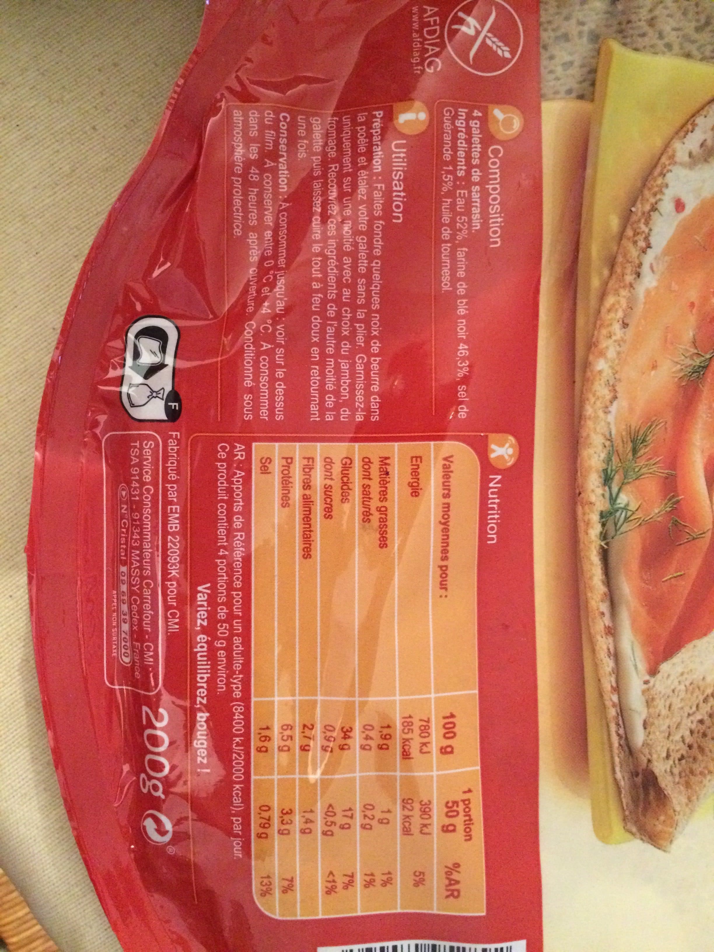 Classic Galette de Sarrasin packshot