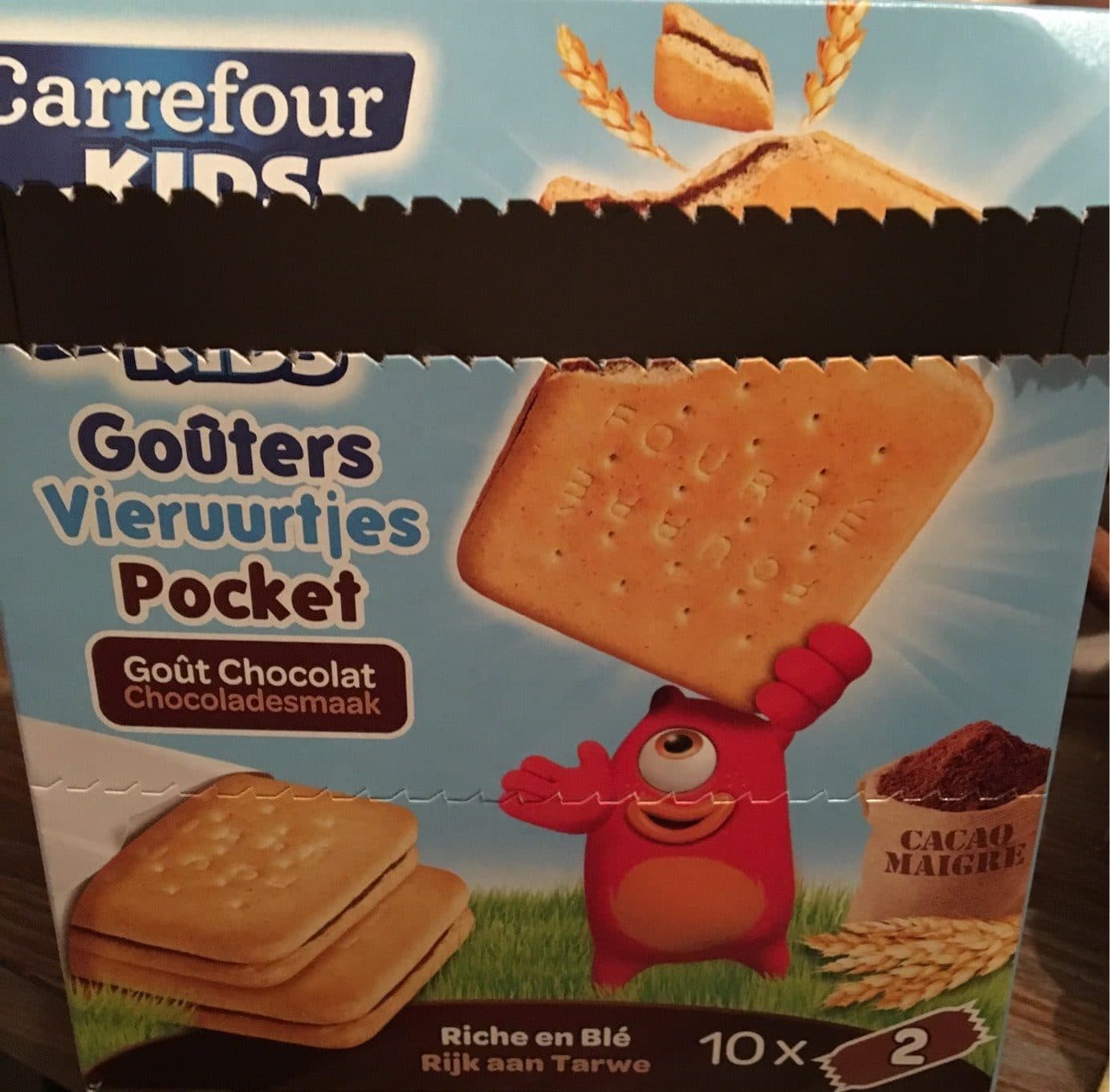 Carrefour kids Goûters chocolat packshot