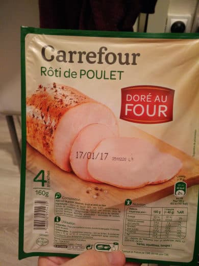 Carrefour Rôti de poulet packshot