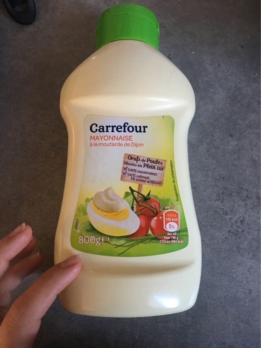 Carrefour Mayonnaise à la moutarde de Dijon packshot