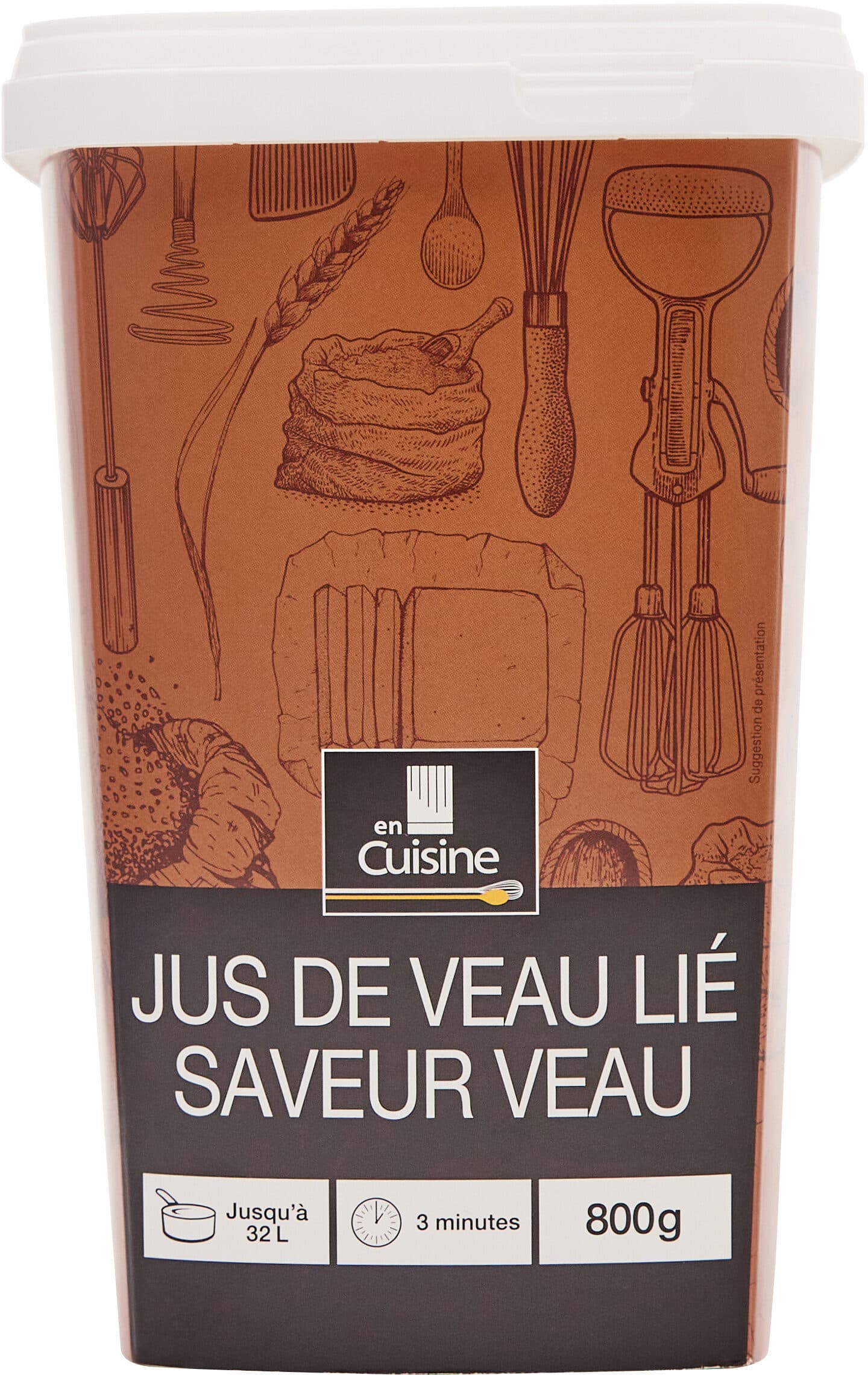 Carrefour Jus de veau lié Saveur veau packshot