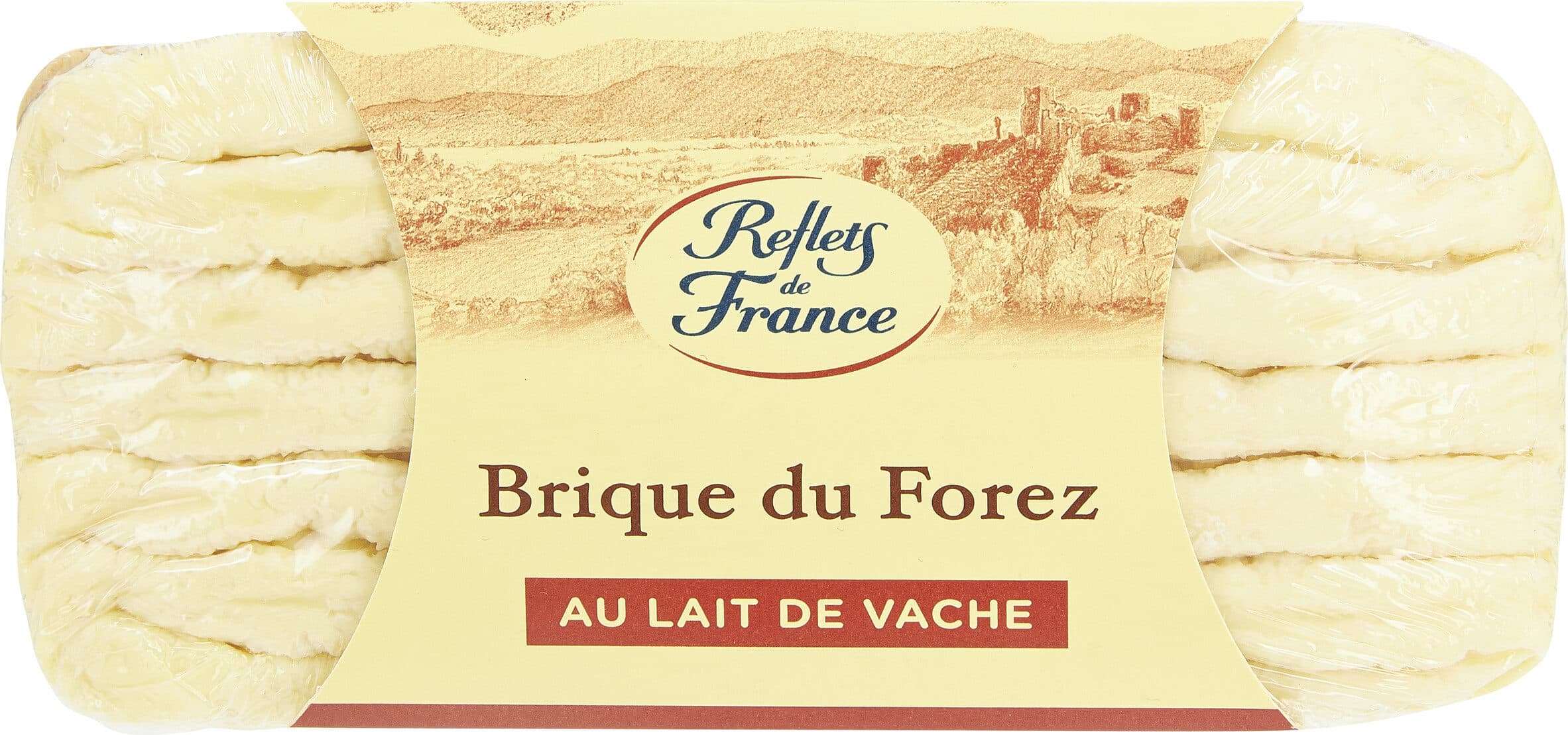 Carrefour Brique d'Auvergne Au lait de vache packshot