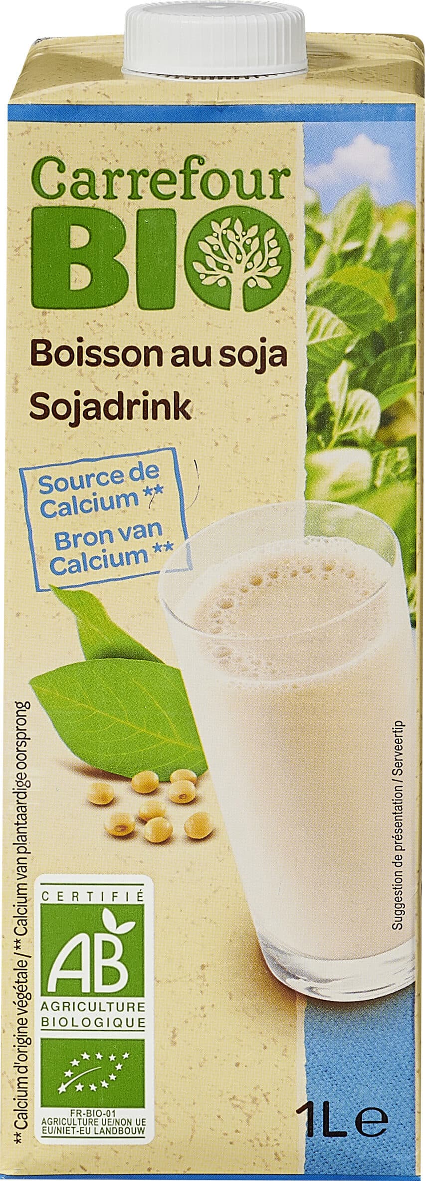 Carrefour BIO Boisson au soja packshot