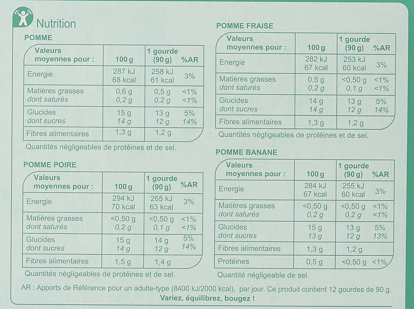 Carrefour FRUIT &Cie POMME FRAISE packshot