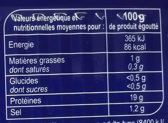 Carrefour Colin d'alaska au naturel packshot