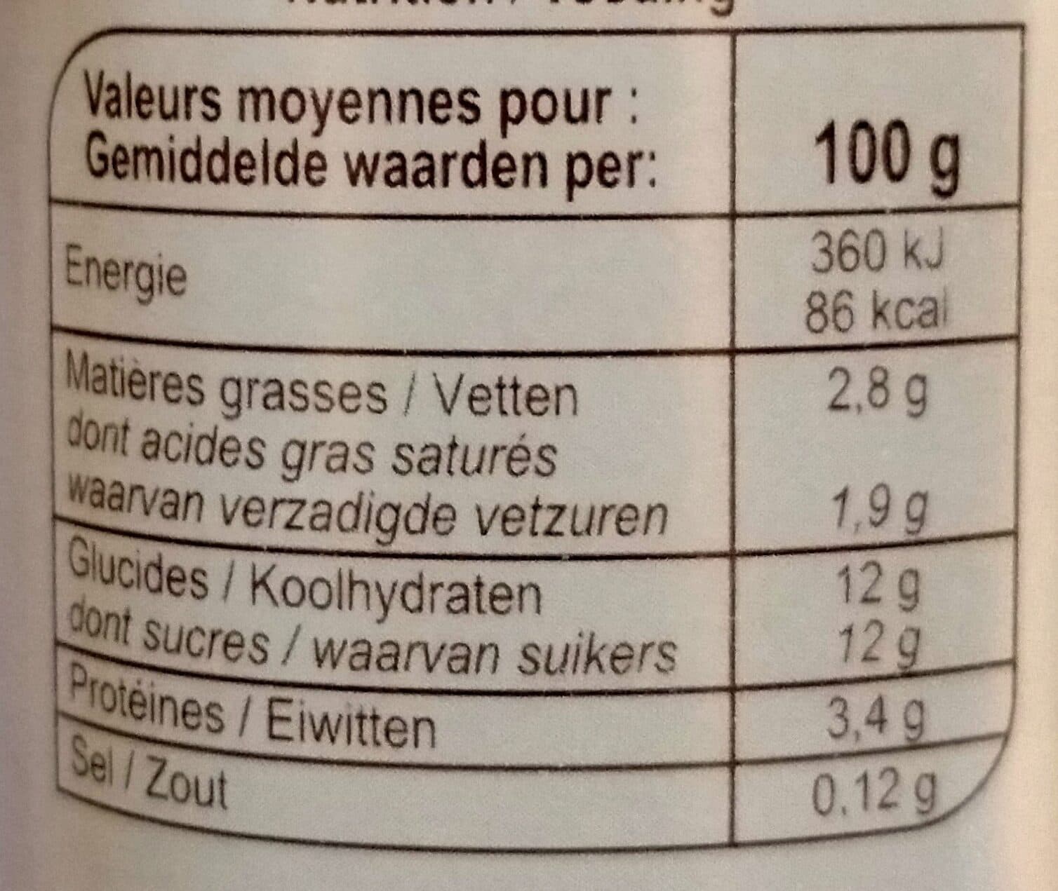 Carrefour BIO Brassé mixé Mangue-Vanille packshot
