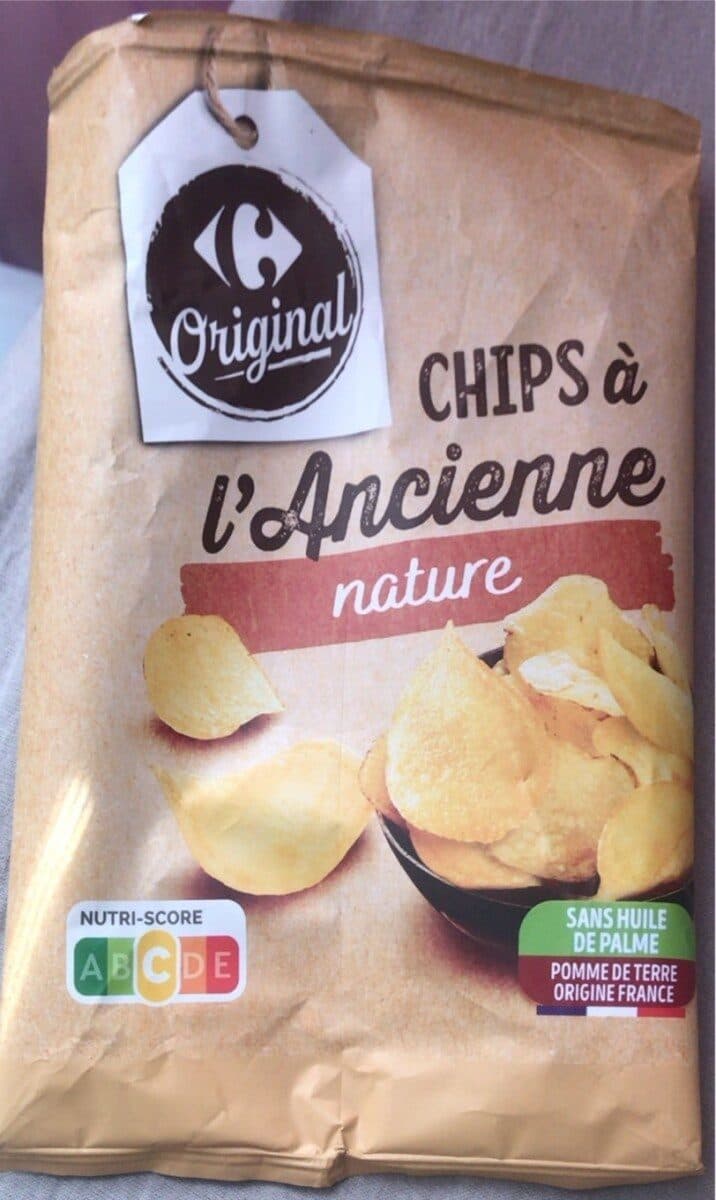 Carrefour Chips a l'ancienne packshot