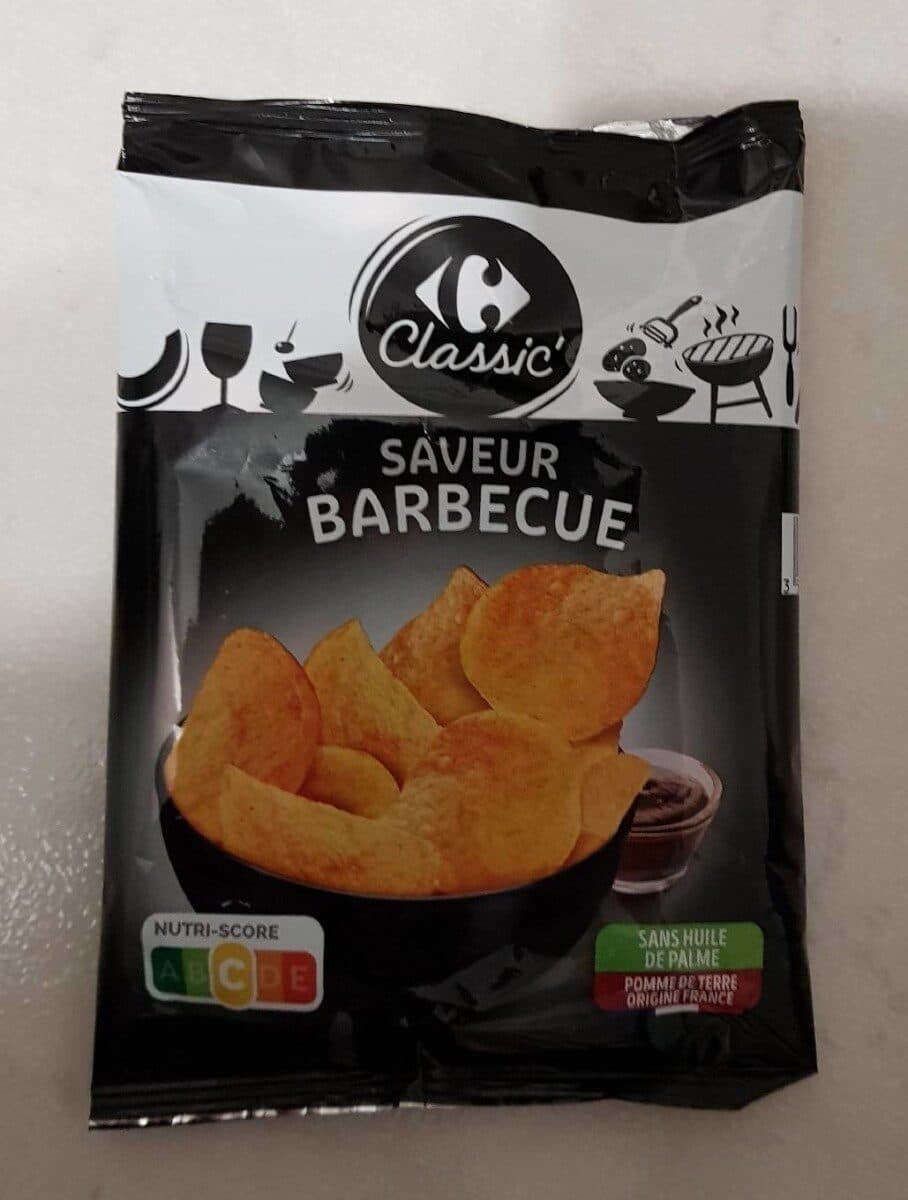 Carrefour Chips Barbecue packshot