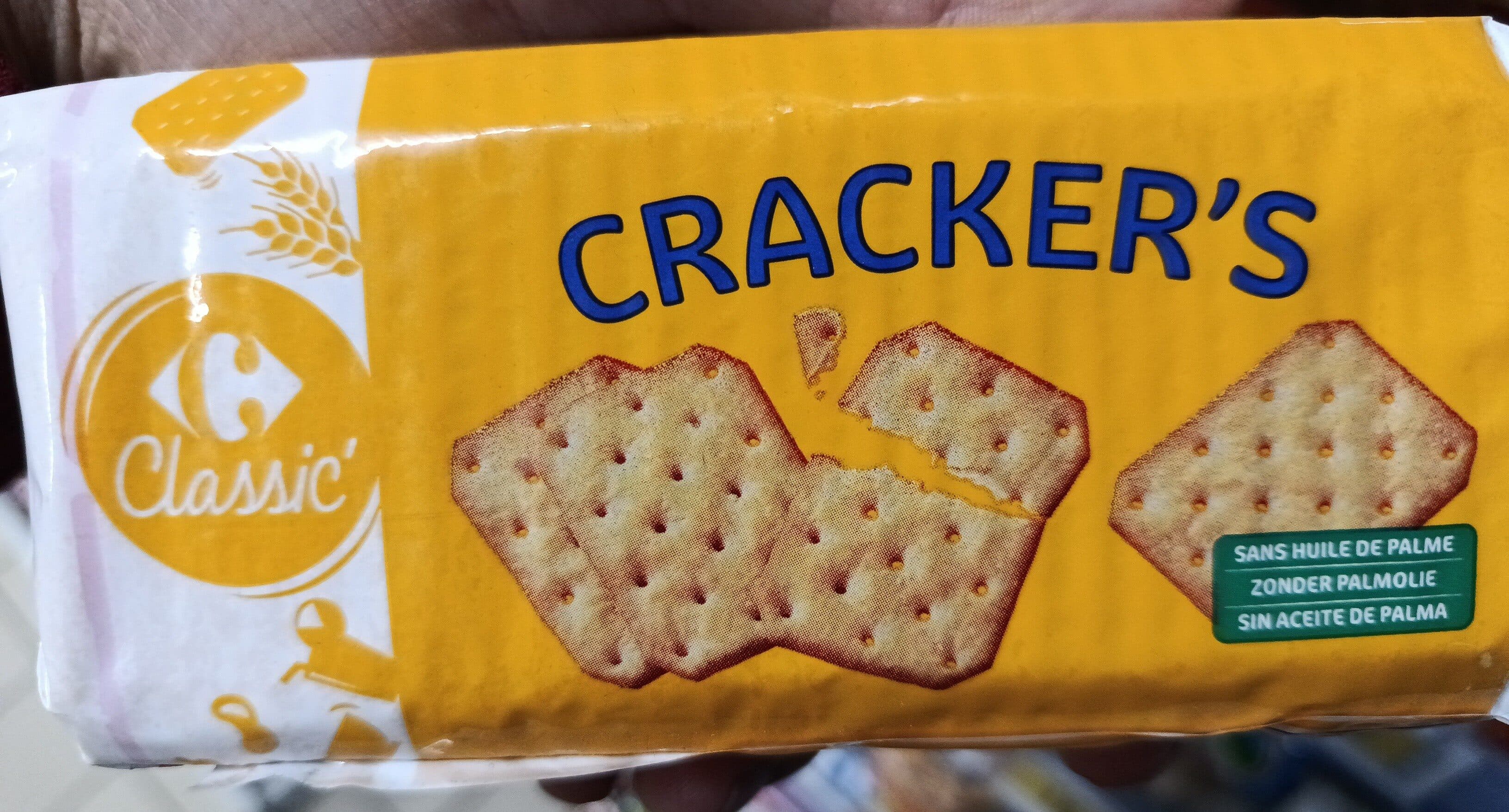 Carrefour CRACKER'S Classic packshot