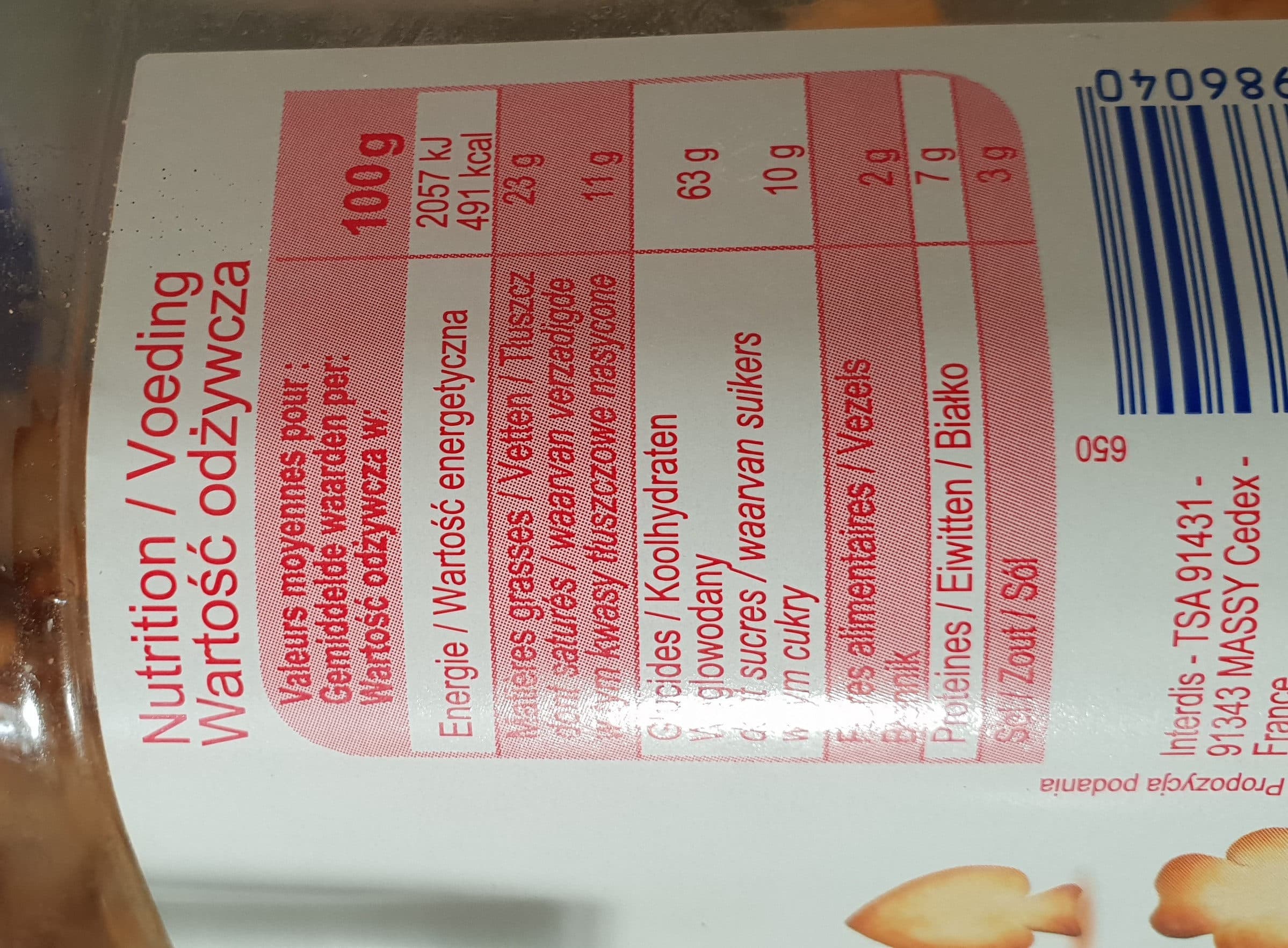 Interdis Crackers cocktail packshot