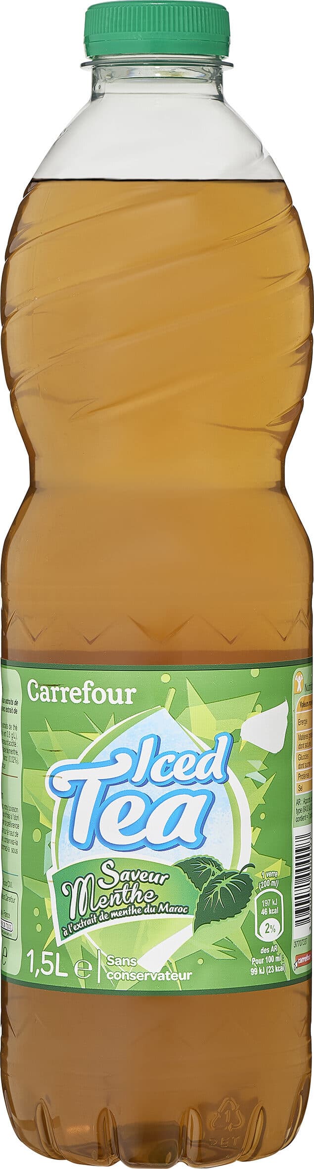 Carrefour Iced Tea saveur menthe packshot
