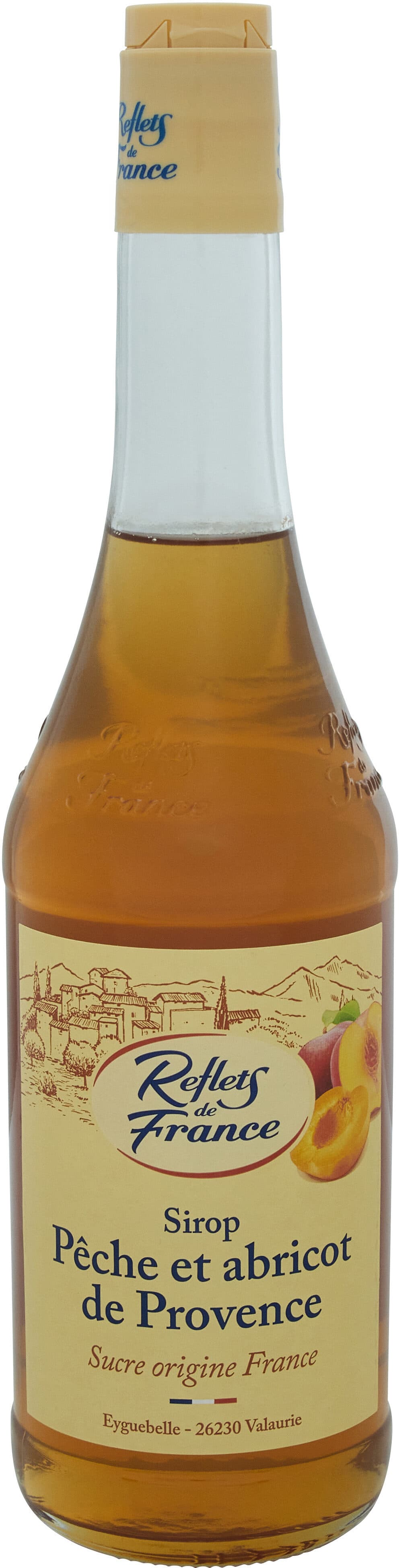 Carrefour Sirop Pêche et abricot de Provence packshot