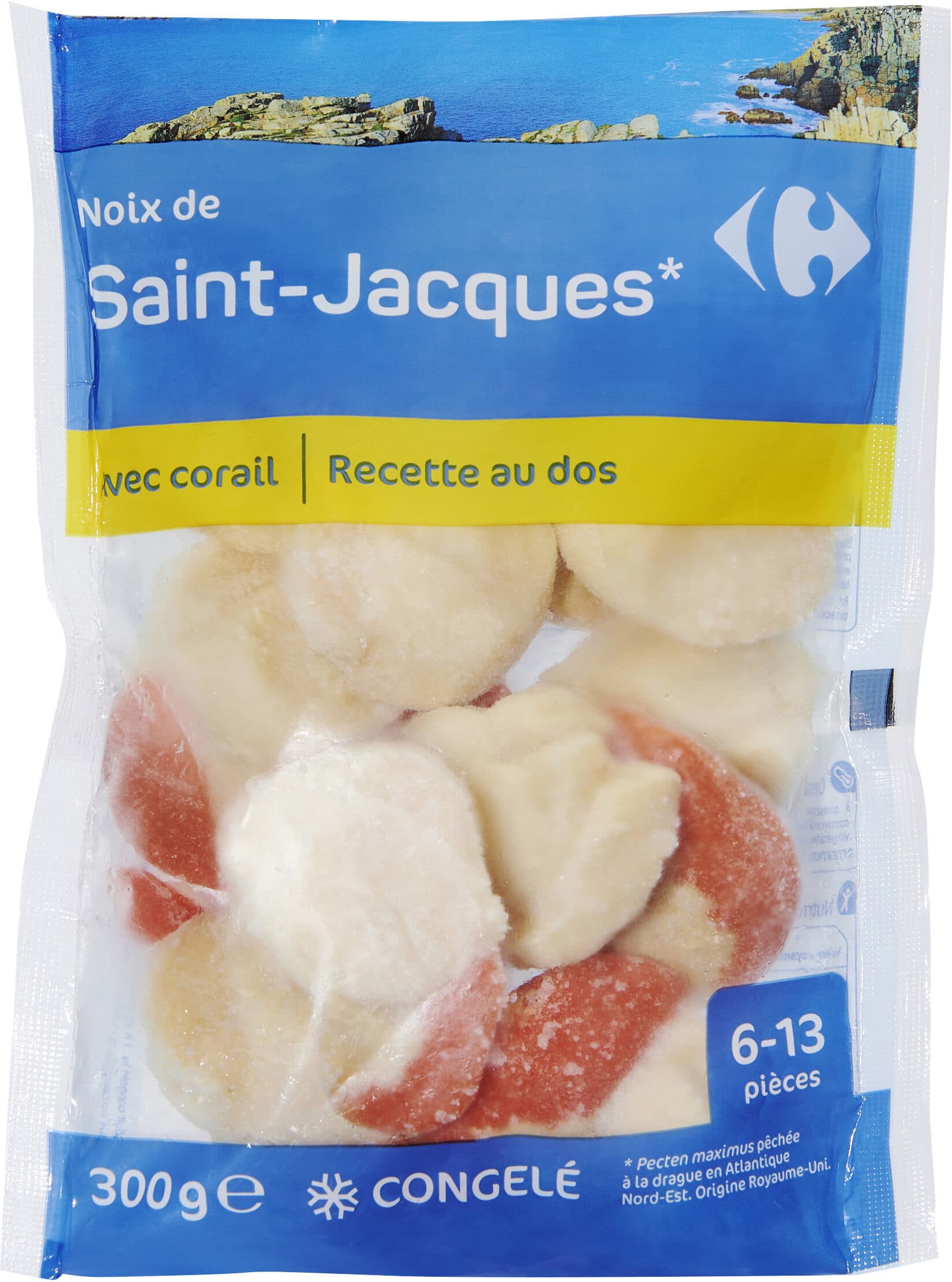 Carrefour Noix de Saint-Jacques* packshot