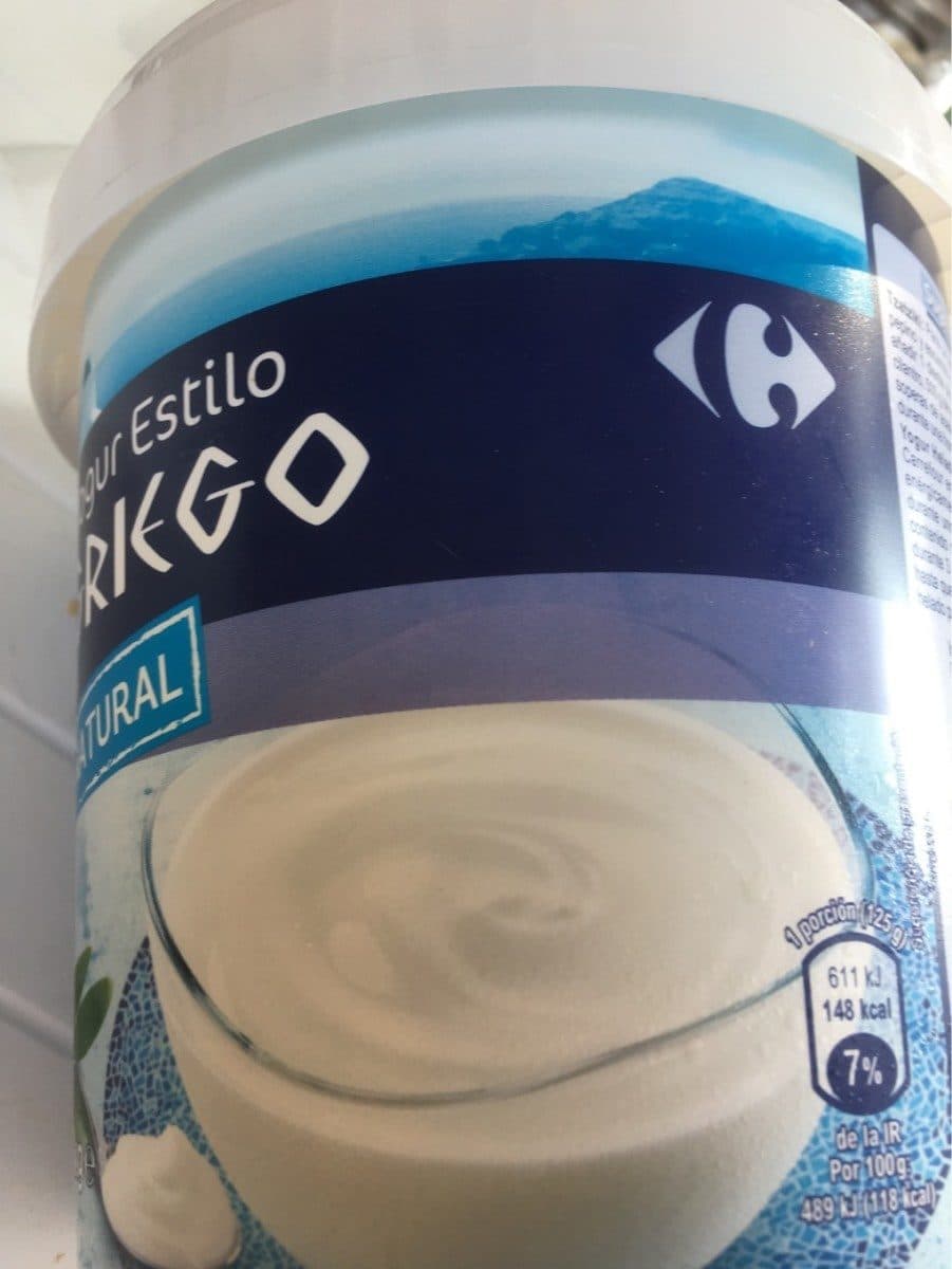 Extra Yogur ESTILO GRIEGO Natural packshot