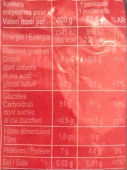 Carrefour Vermicelles De riz packshot