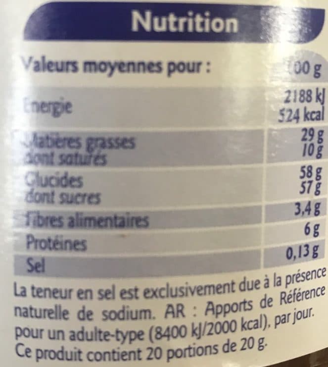 Grand Jury Pâte à Tartiner Noisettes packshot