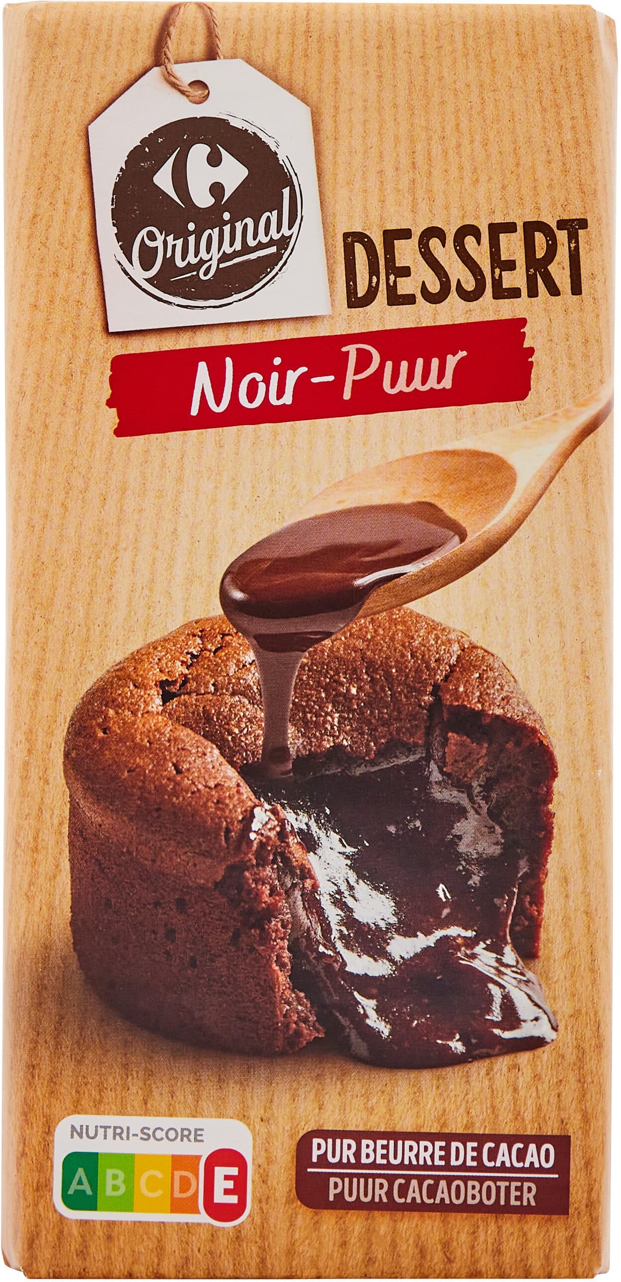 Carrefour Dessert noir packshot